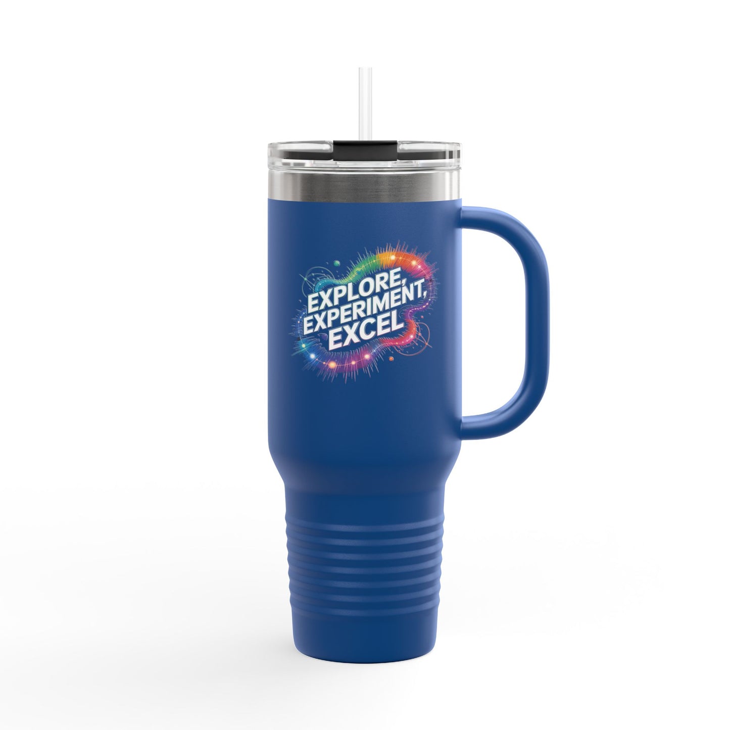 Explore, Experiment, Excel - 40oz Tumbler for Educators