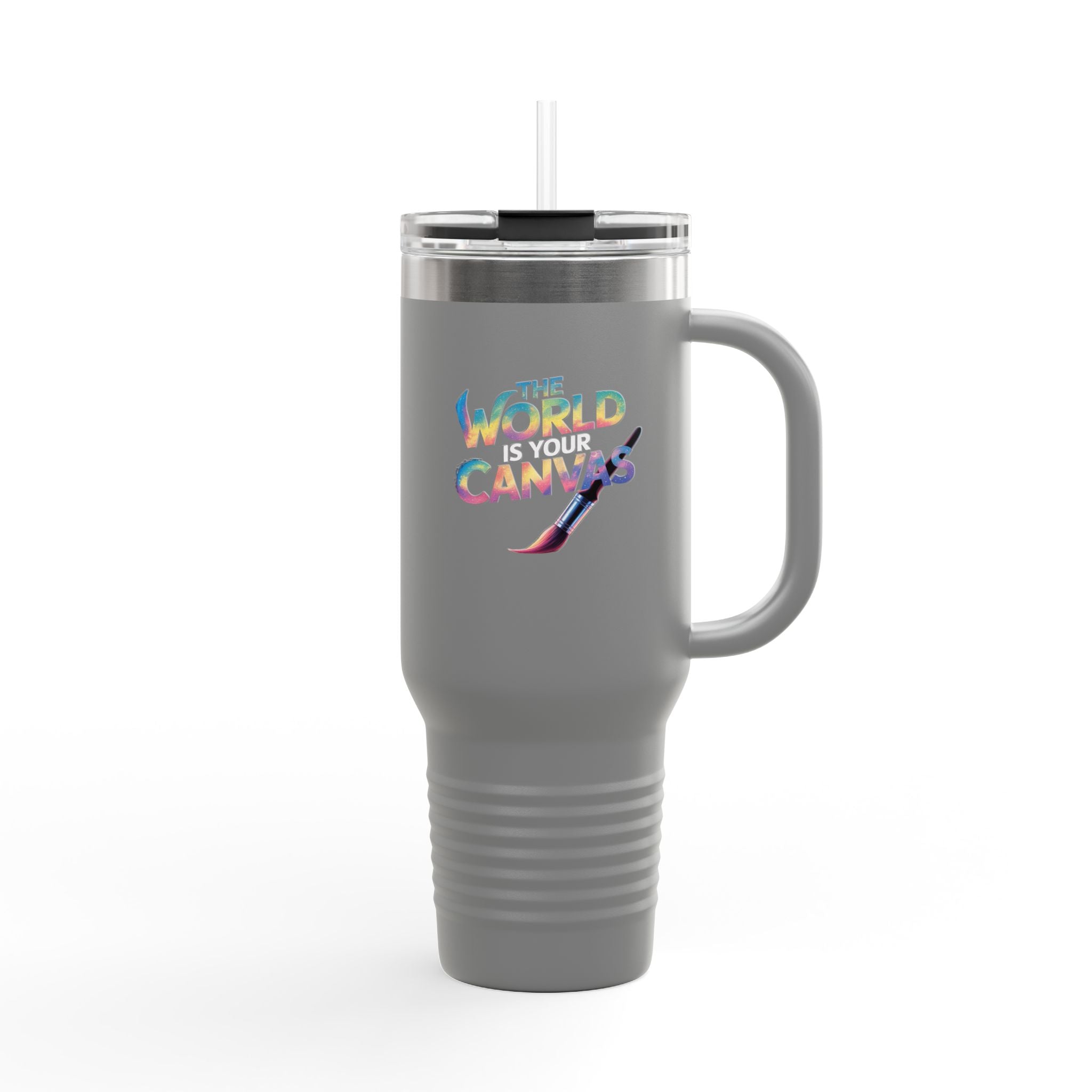 The World is Your Canvas - 40oz Tumbler for Educators