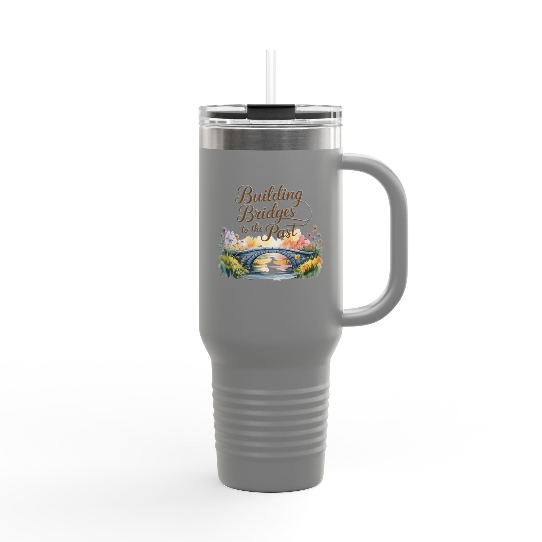 Building the Pages of the Past - 40oz Tumbler for Educators