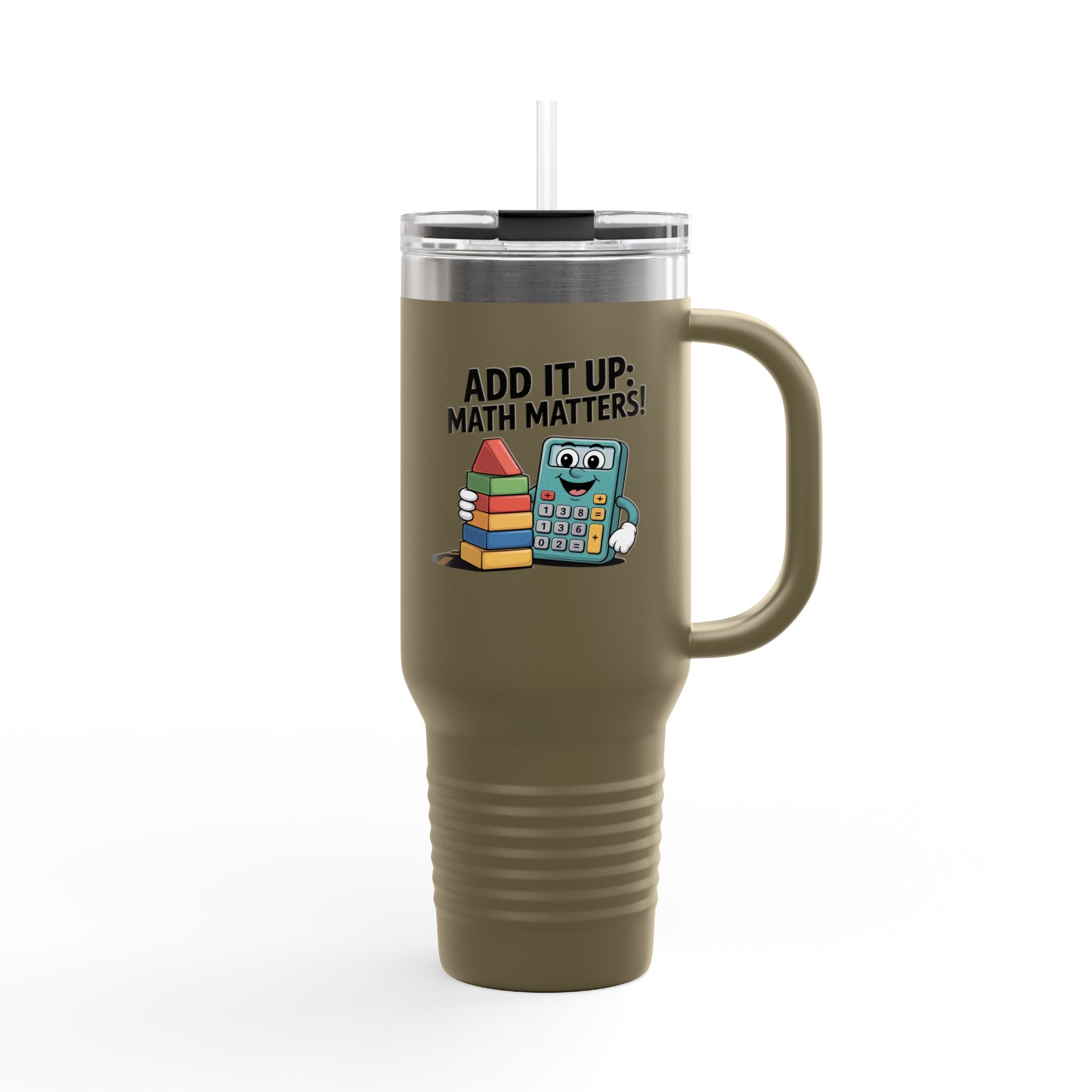 Add It Up: Math Matters! - 40oz Tumbler for Educators