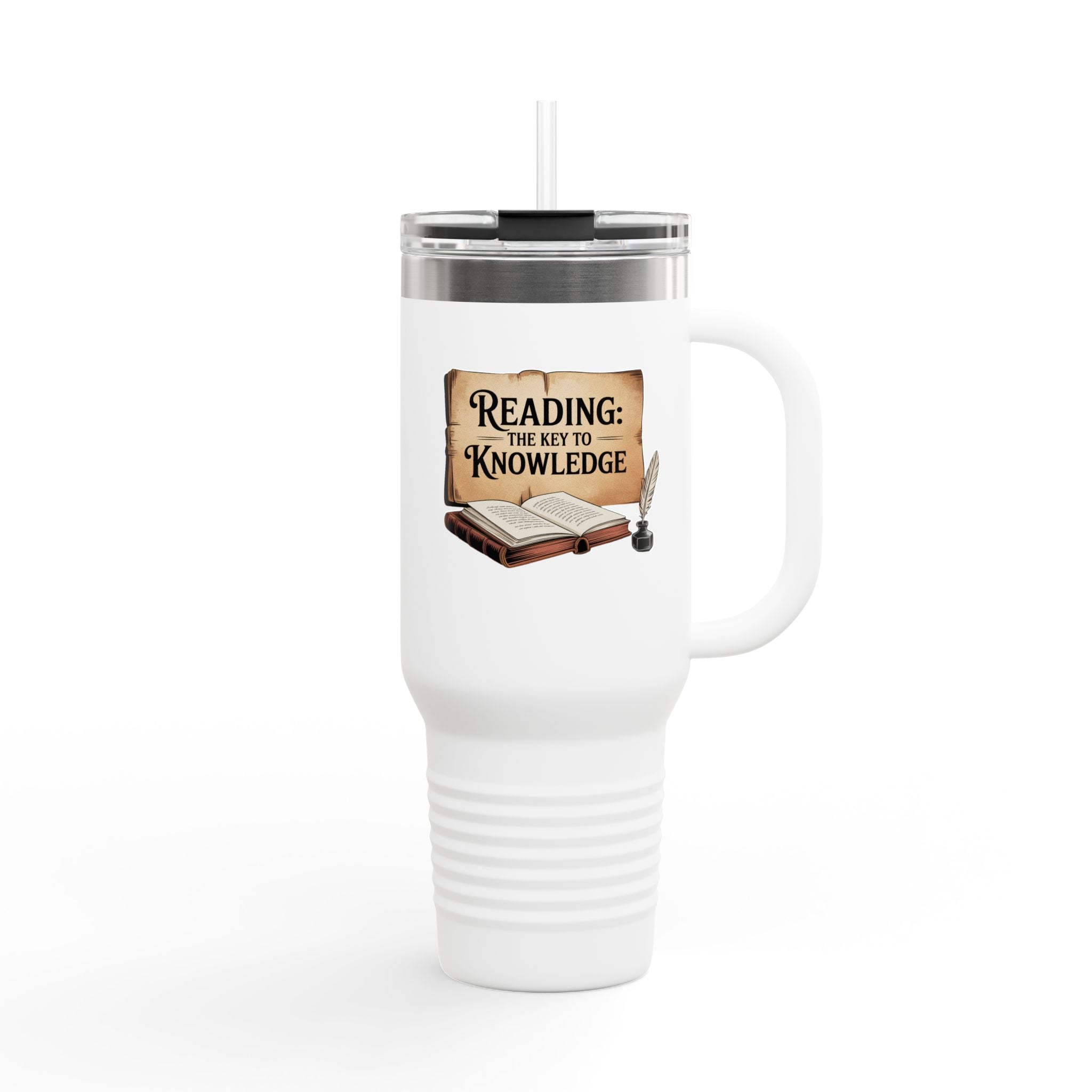 Reading: The Key to Knowledge - 40oz Tumbler for Educators