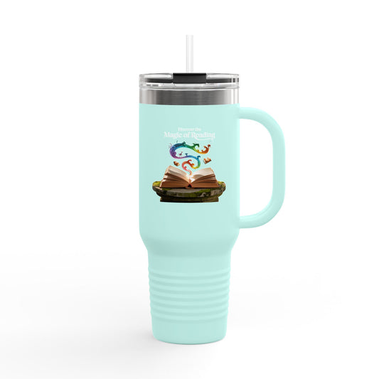 Discover the Magic of Reading - 40oz Tumbler for Educators