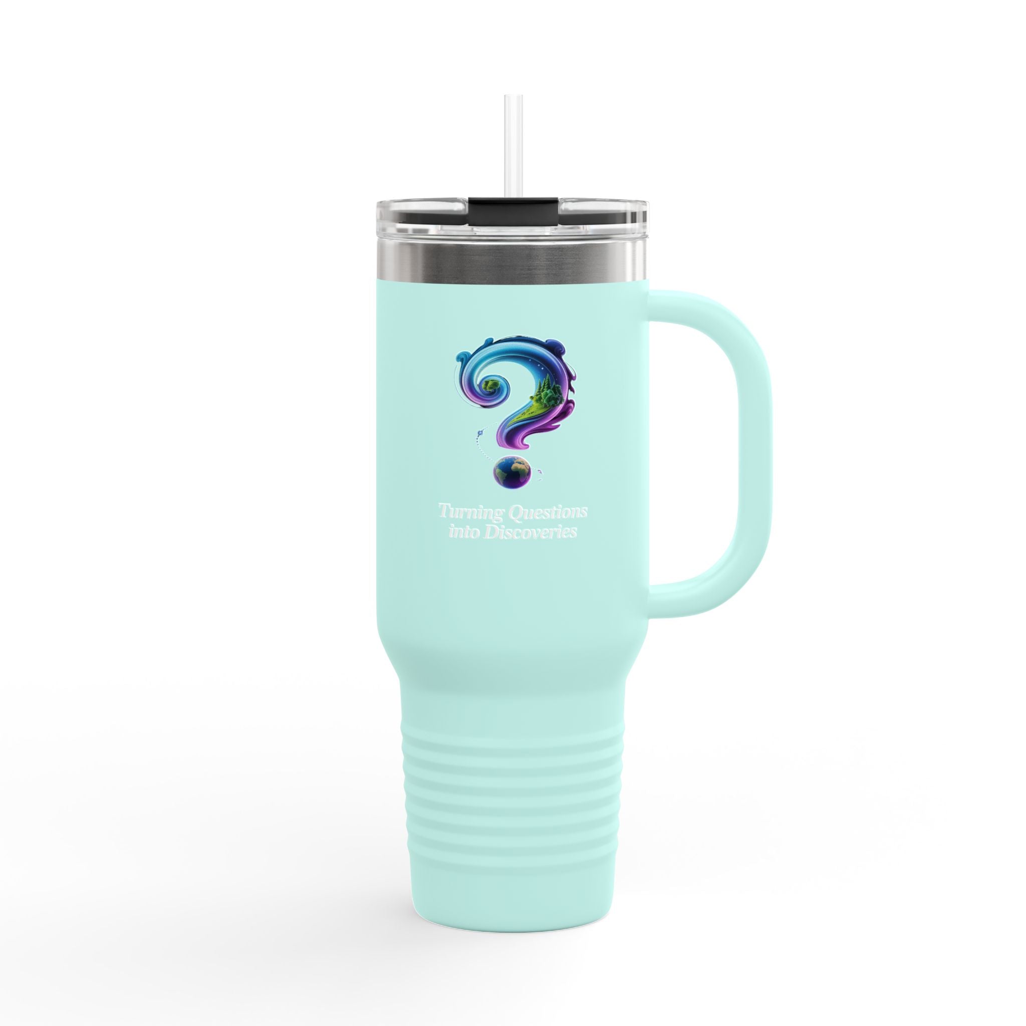 Turning Questions into Discoveries - 40oz Tumbler for Educators