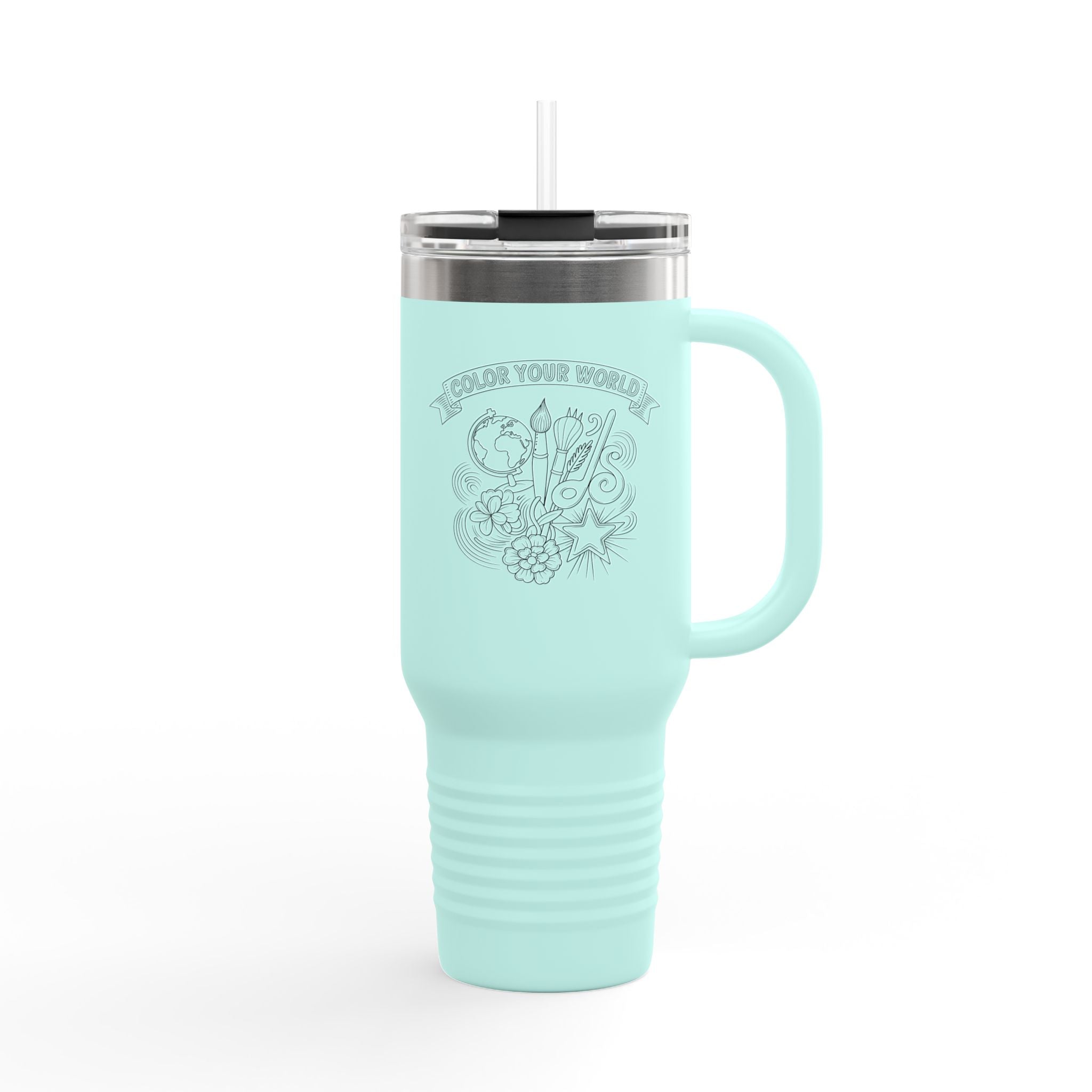 Color Your World - 40oz Tumbler for Educators