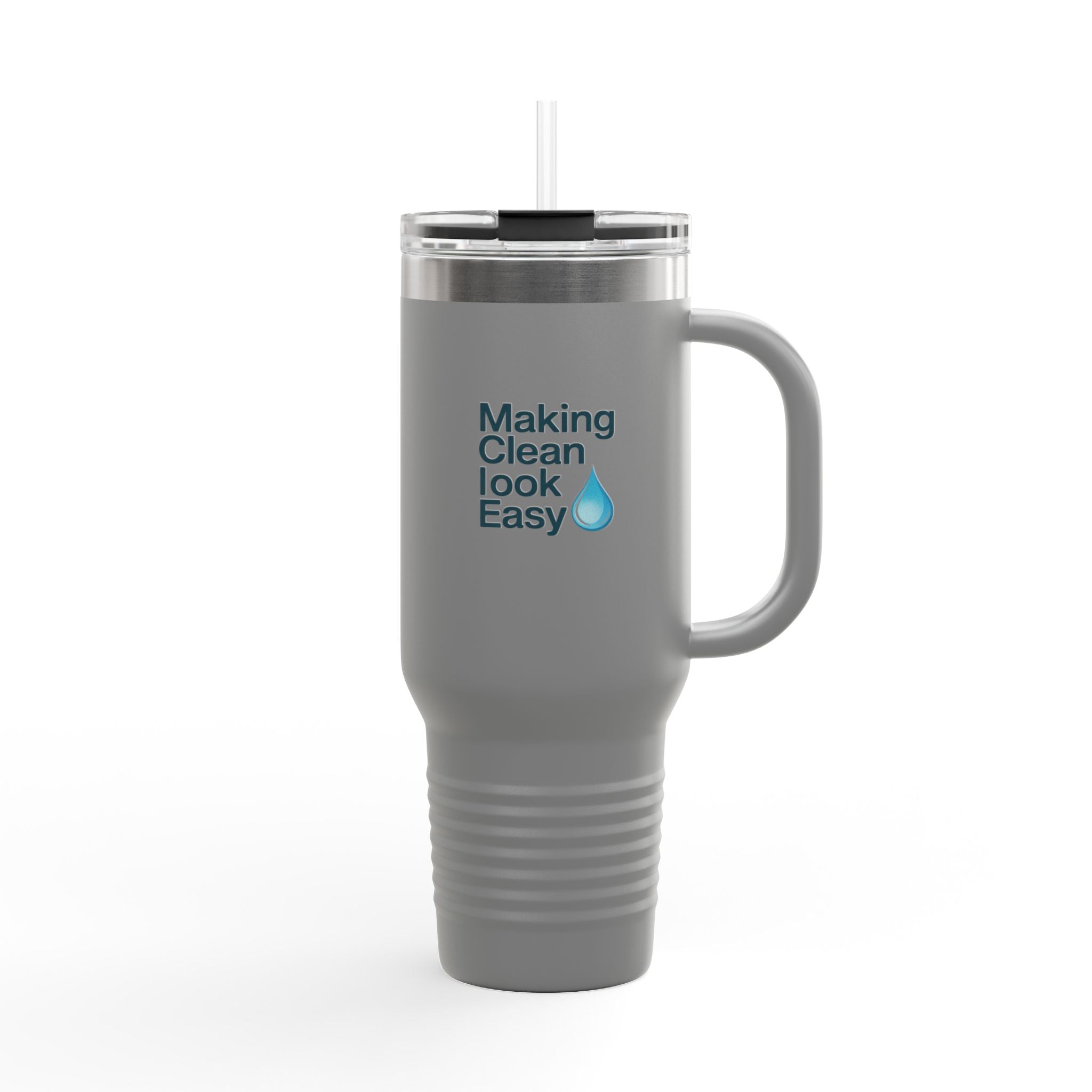 Making Clean Look Easy - 40oz Tumbler for Educators