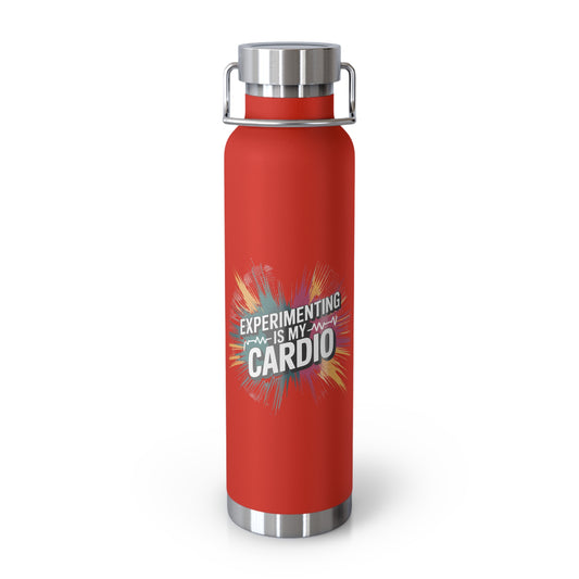 Experimenting is My Cardio -22oz Copper Teachers Tumbler