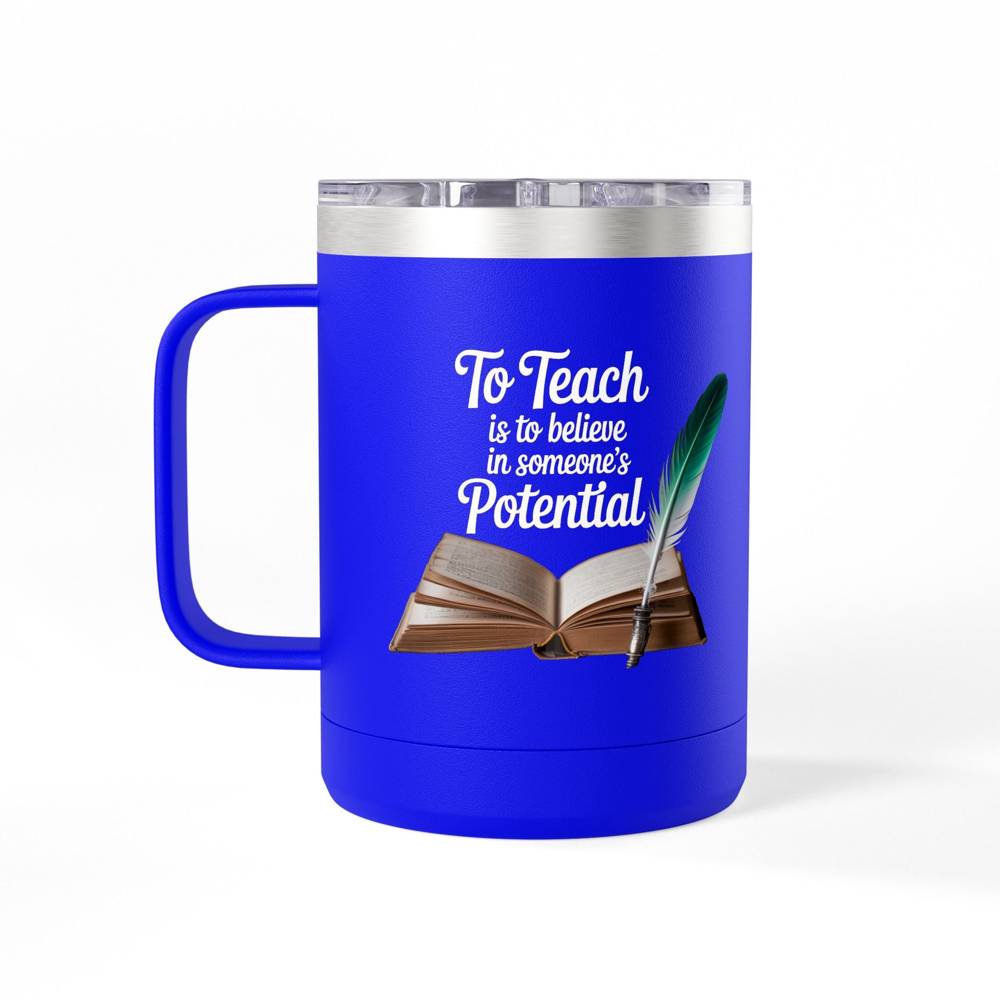 Teachers Create Safe Spaces for Growth  - 15oz Teacher Coffee Mug