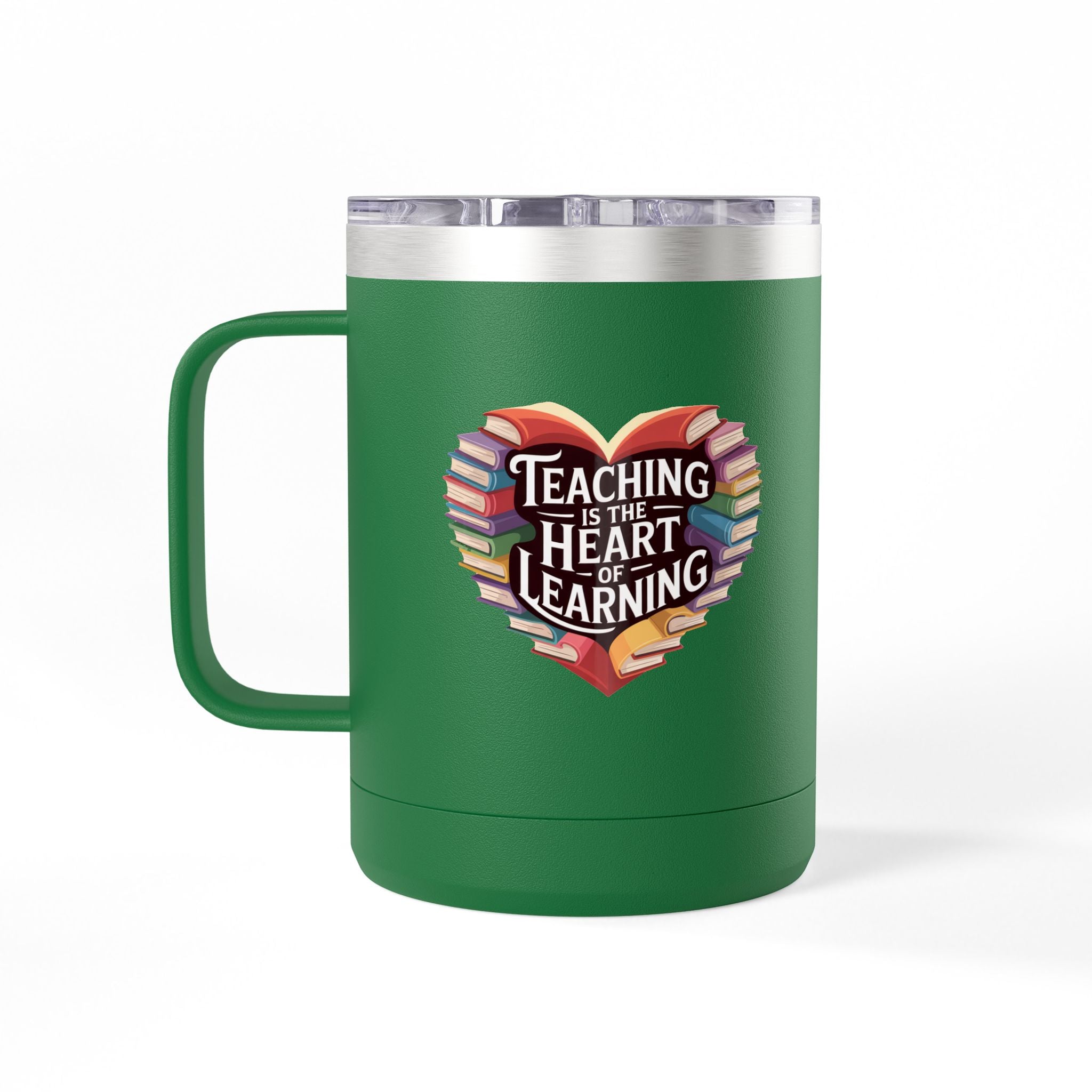 Teaching is the Heart of Learning - 15oz Teacher Coffee Mug