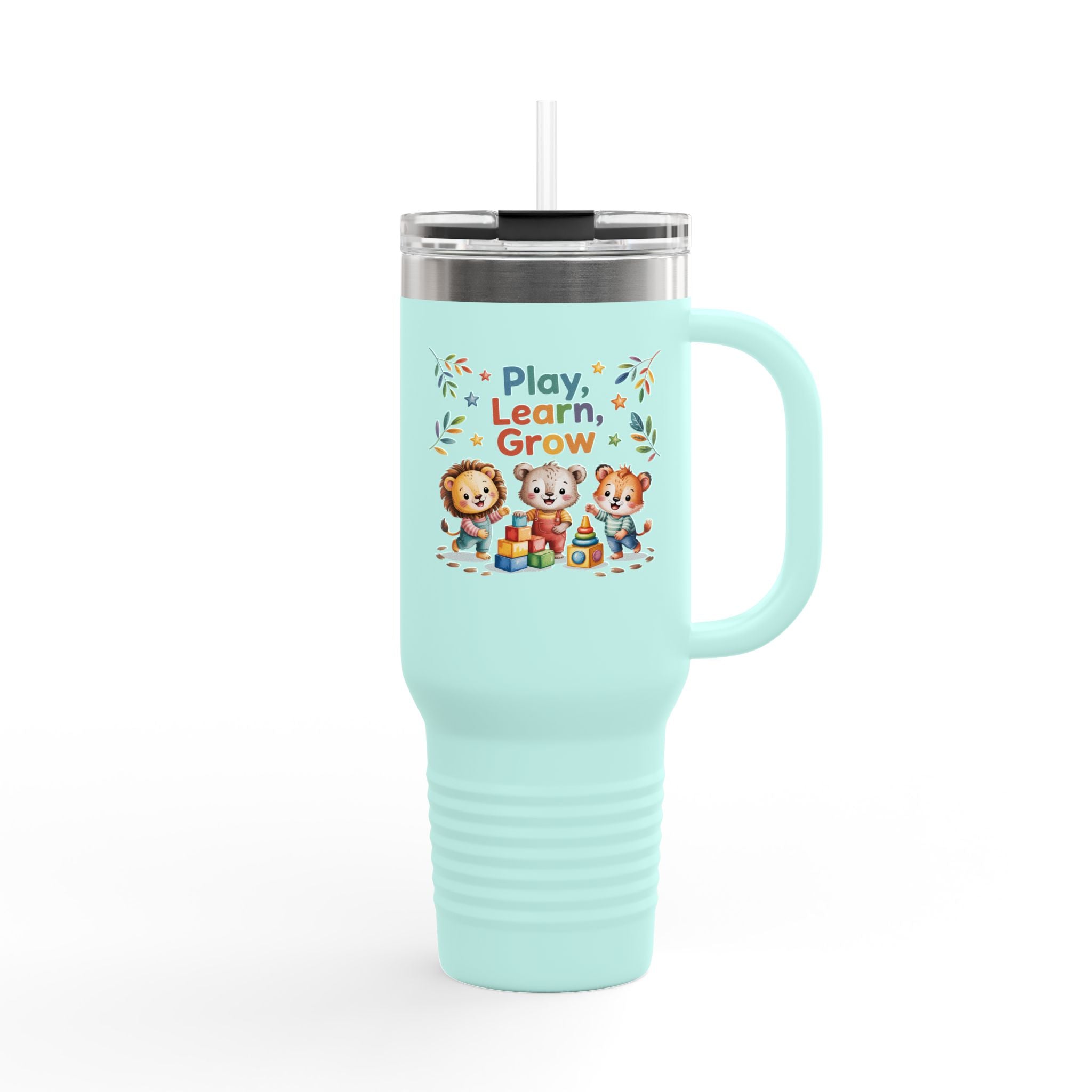 Play, Learn, Grow - 40oz Tumbler for Educators