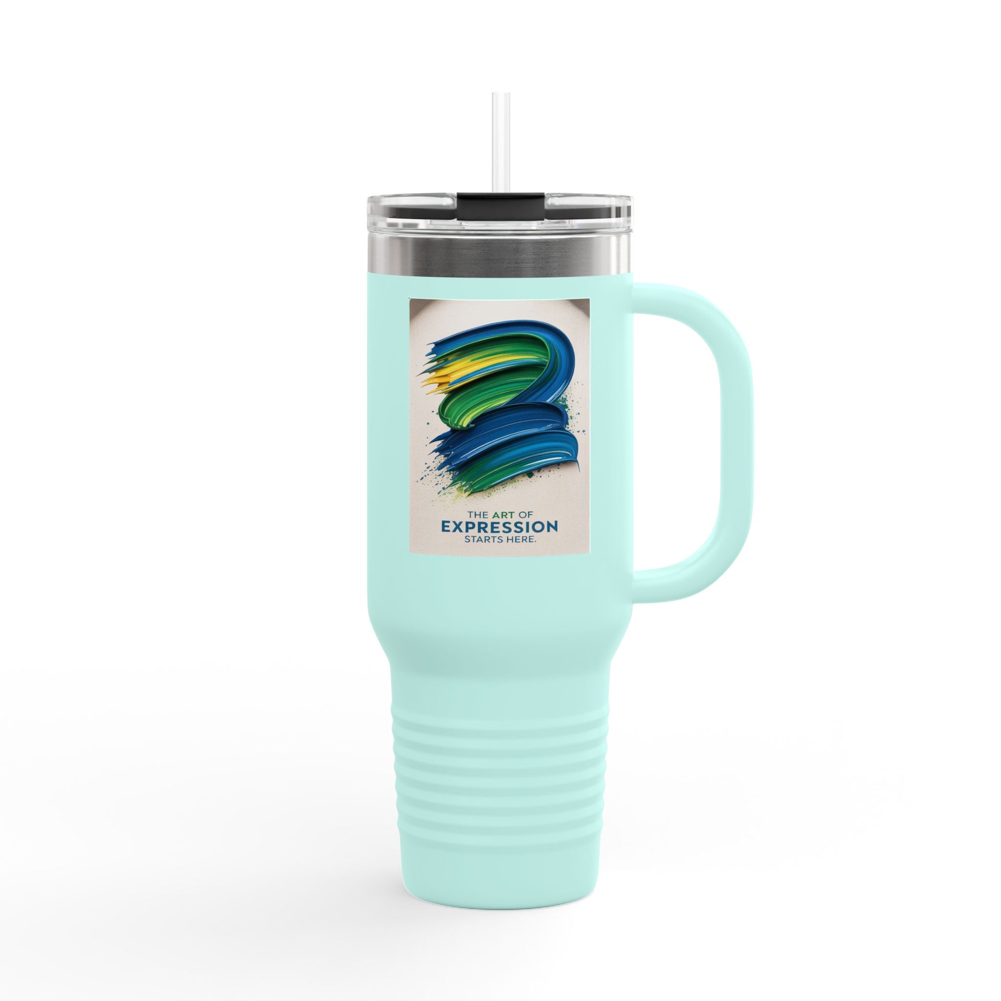 The Art of Expression Starts Here - 40oz Tumbler for Educators