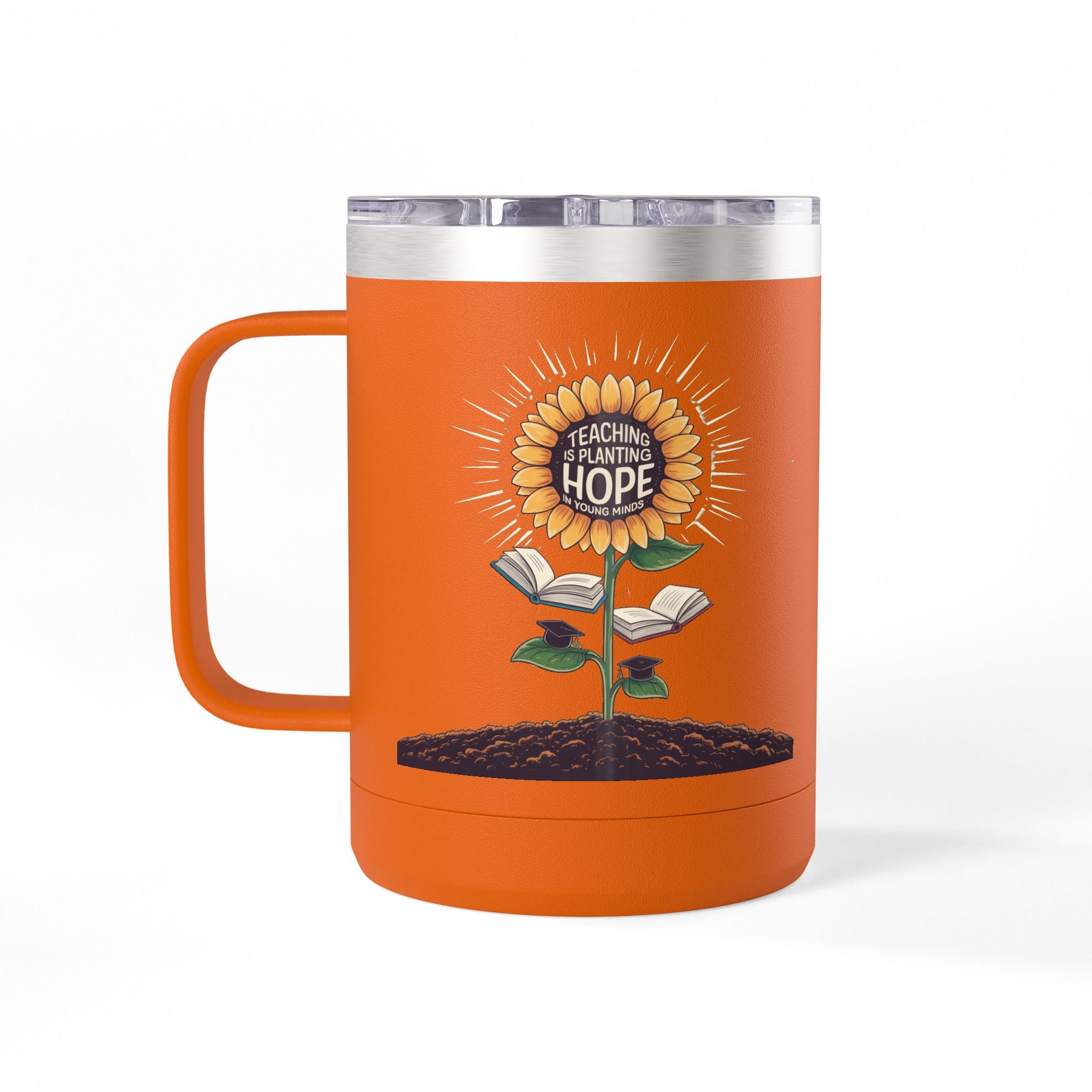 Teaching is Planting Hope in Young Minds  - 15oz Teacher Coffee Mug