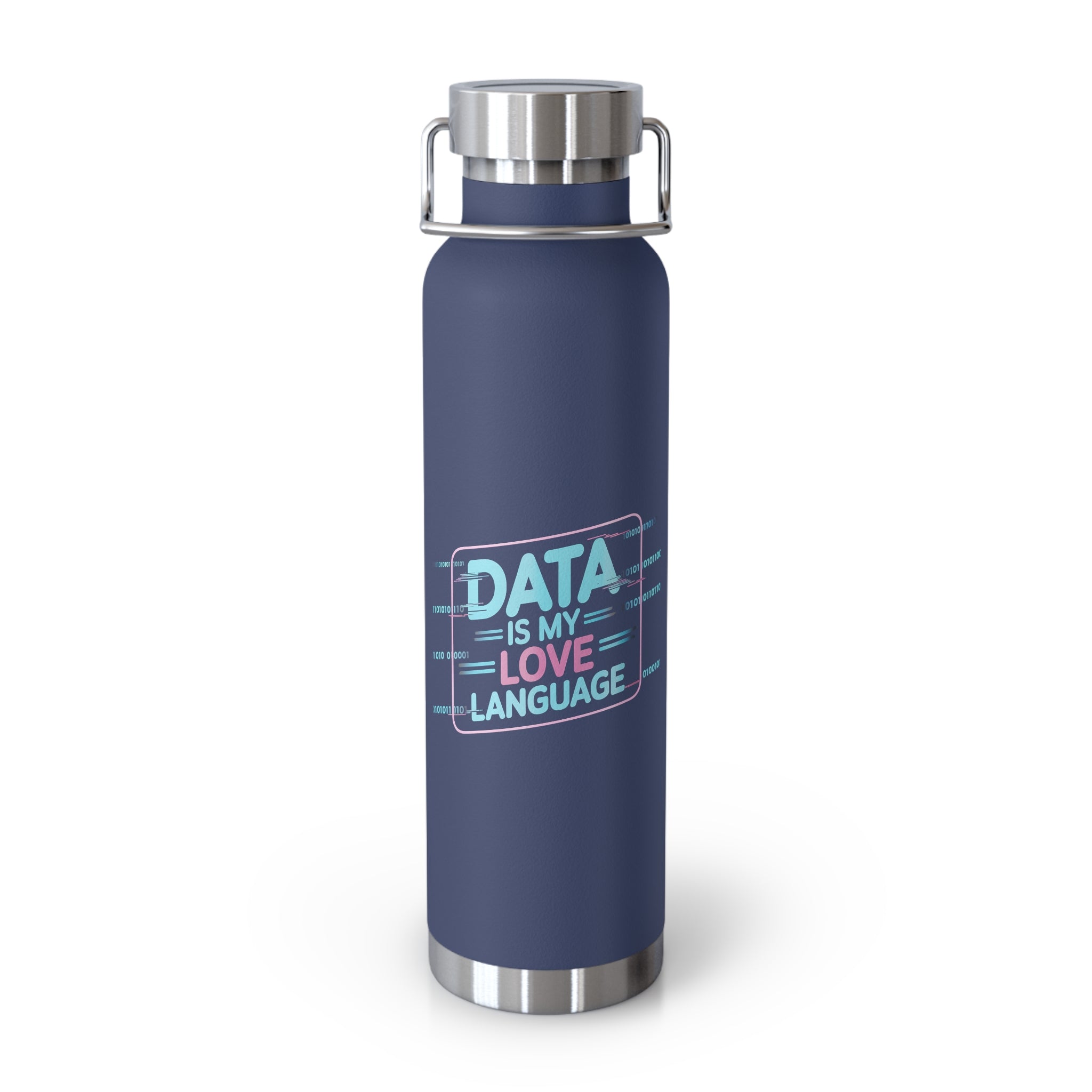 Data is my Love Language -22oz Copper Teachers Tumbler