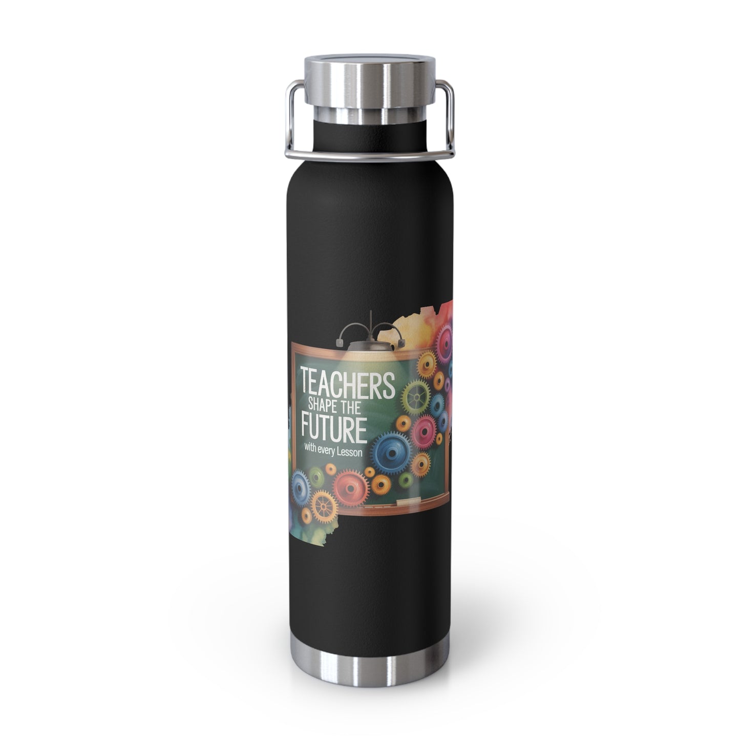 Teachers Shape the Future with Every Lesson  -22oz Copper Teachers Tumbler