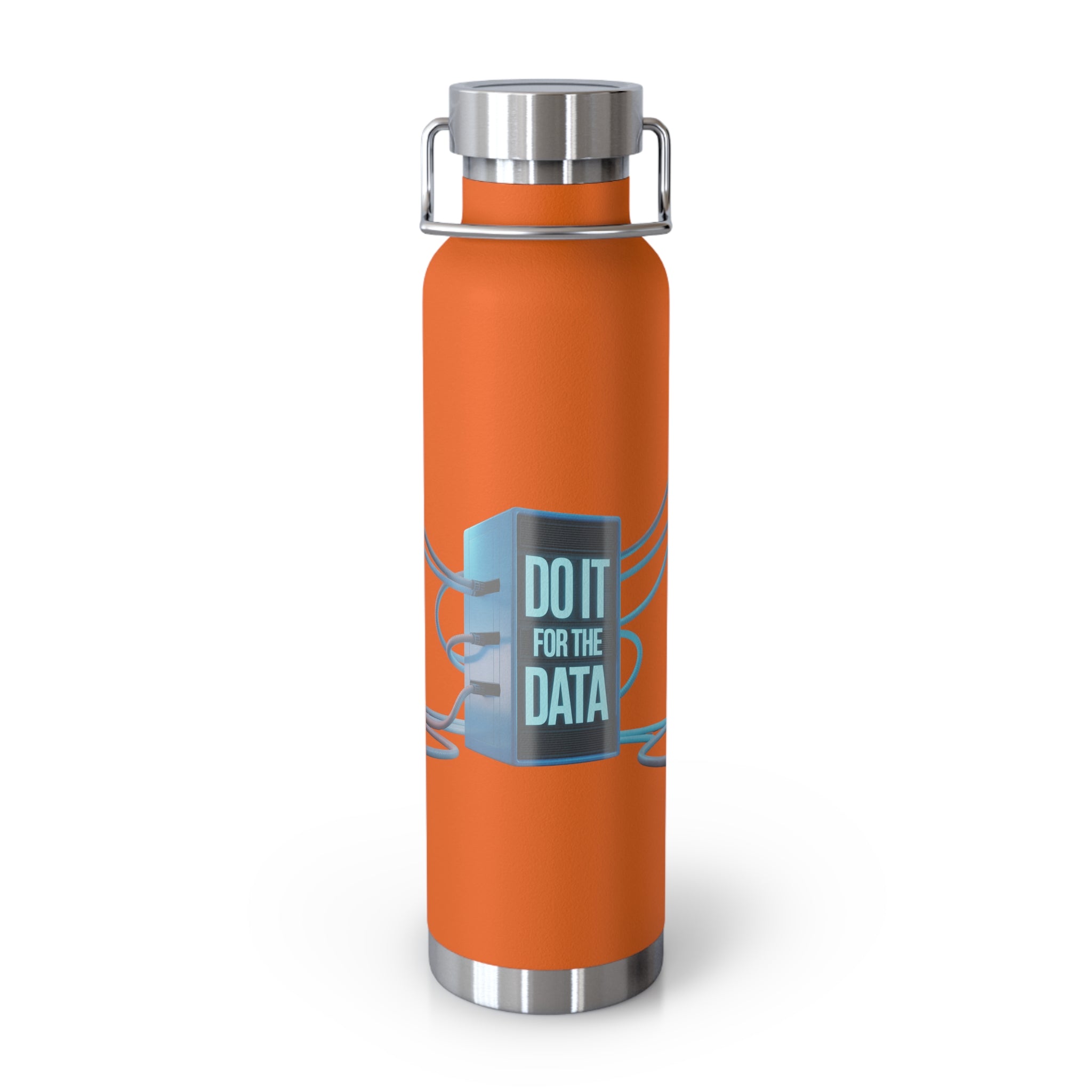 Do IT for the Data -22oz Copper Teachers Tumbler