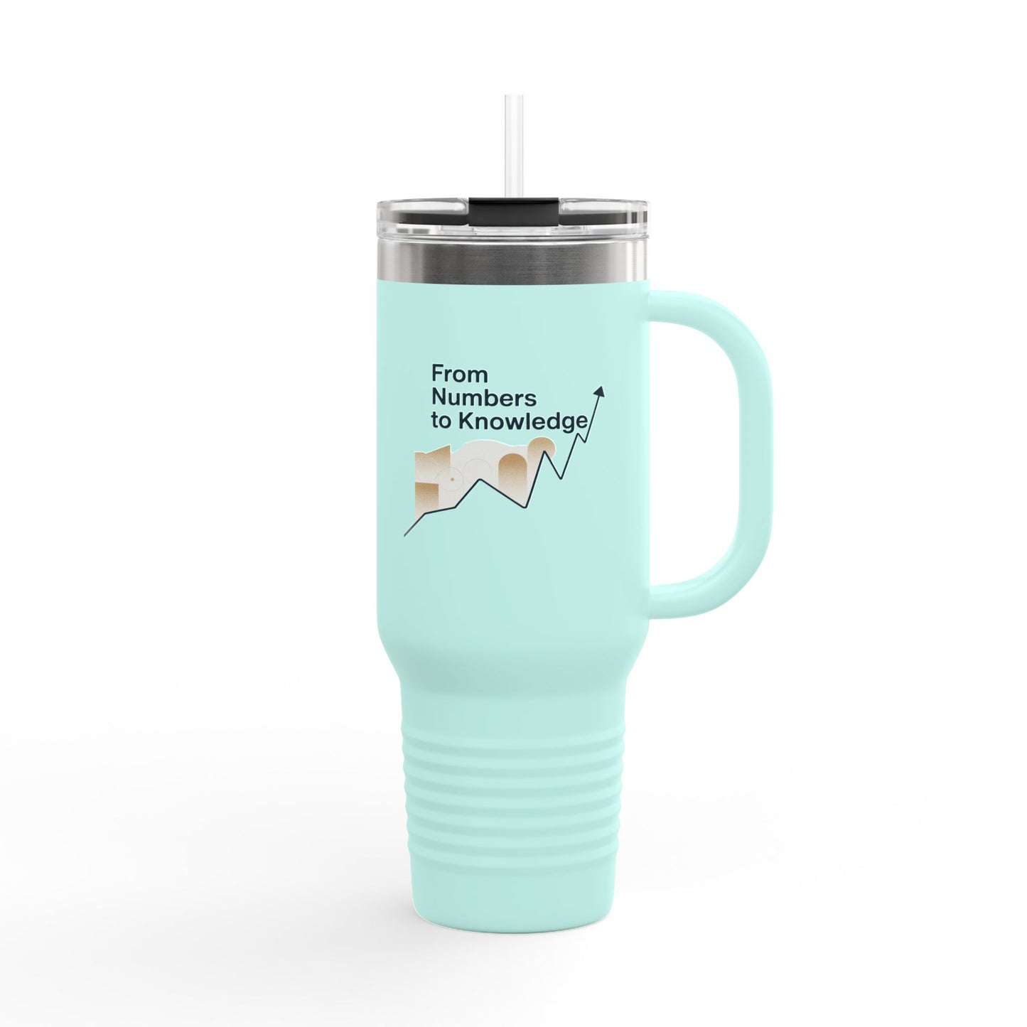 From Numbers to Knowledge - 40oz Tumbler for Educators