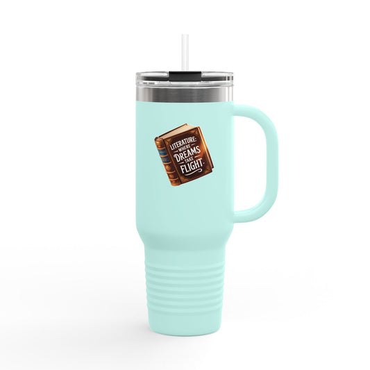 Literature: Where Dreams Take Flight - 40oz Tumbler for Educators