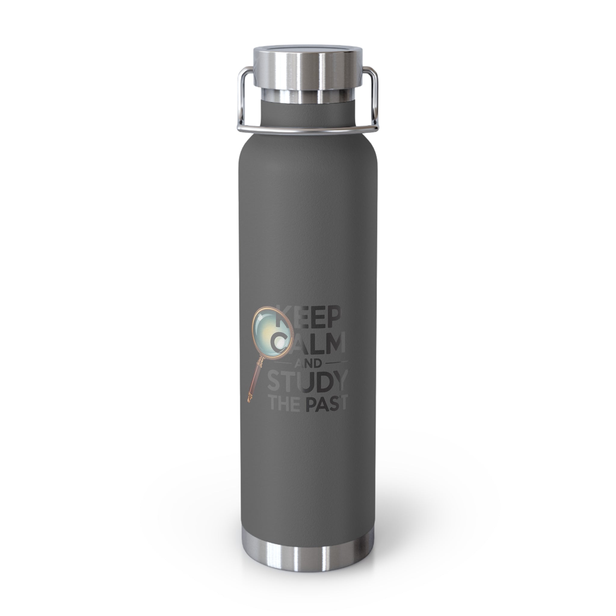 Keep Calm and Study the Past -22oz Copper Teachers Tumbler