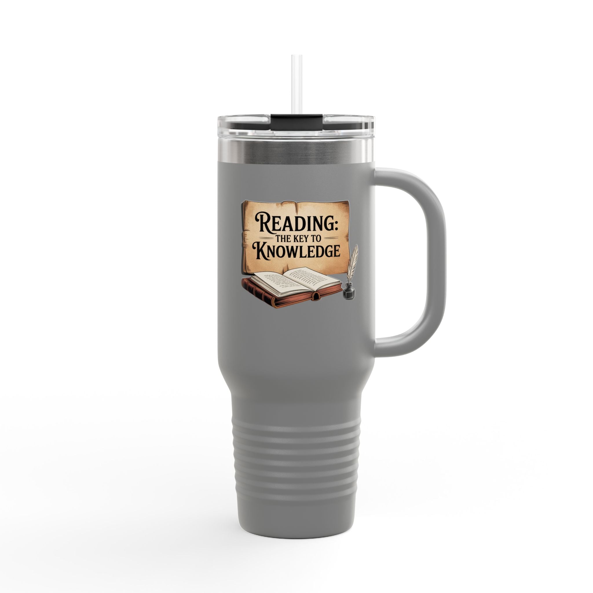 Reading: The Key to Knowledge - 40oz Tumbler for Educators