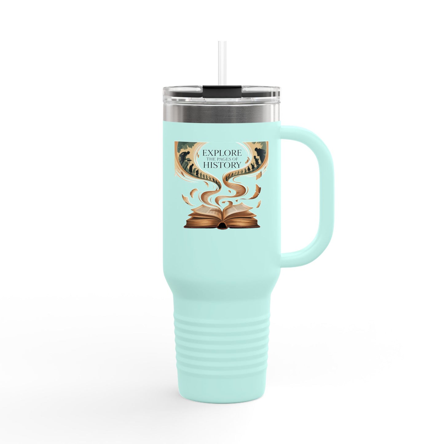 Explore the Pages of History - 40oz Tumbler for Educators