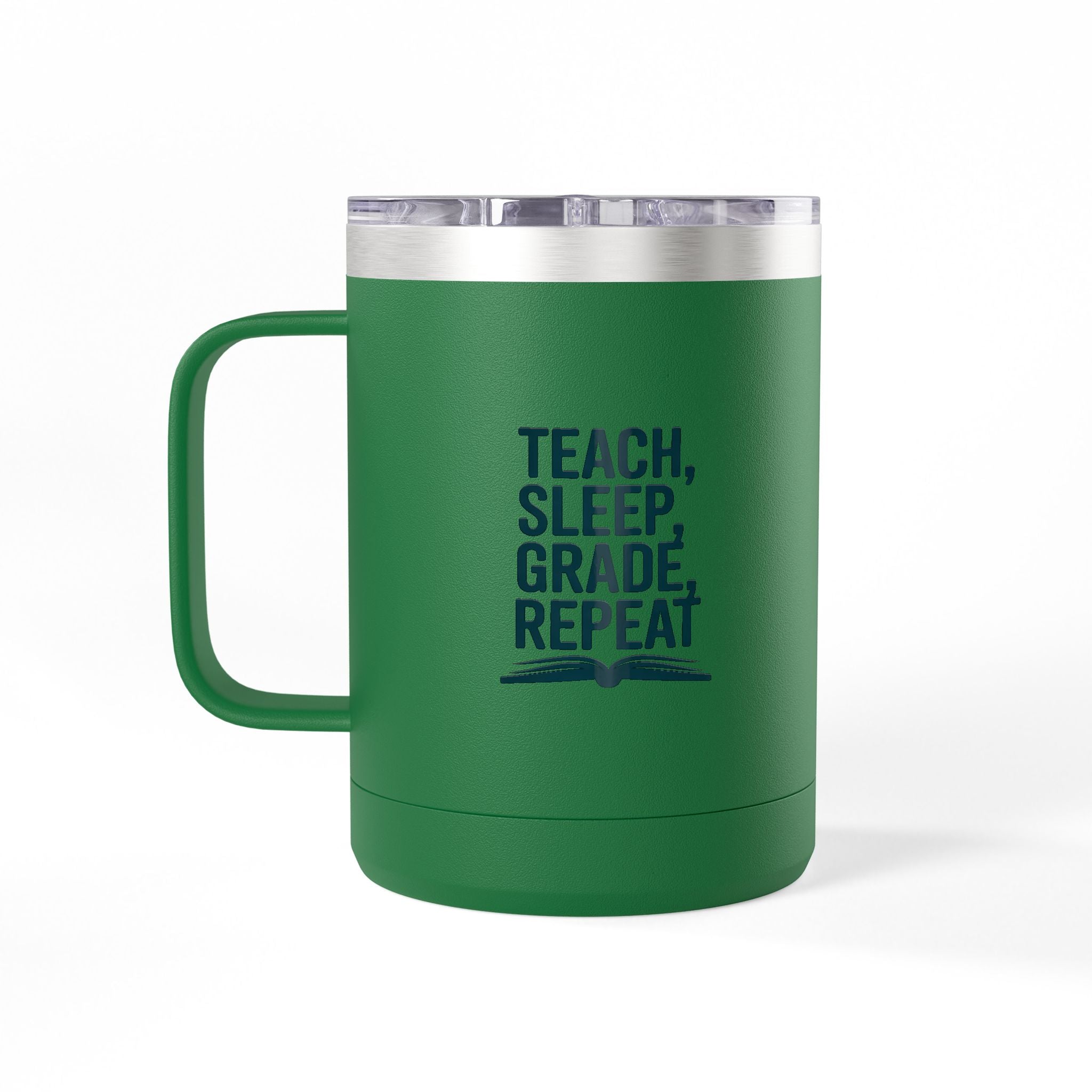 Teach, Sleep, Grade, Repeat - 15oz Teacher Coffee Mug