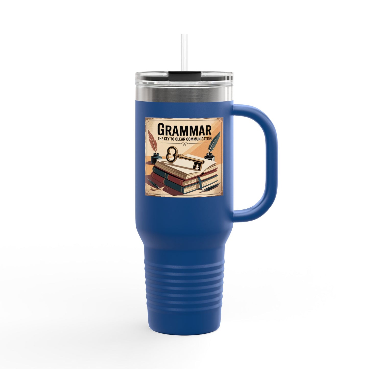 Grammar The Key to Clear Communication - 40oz Tumbler for Educators
