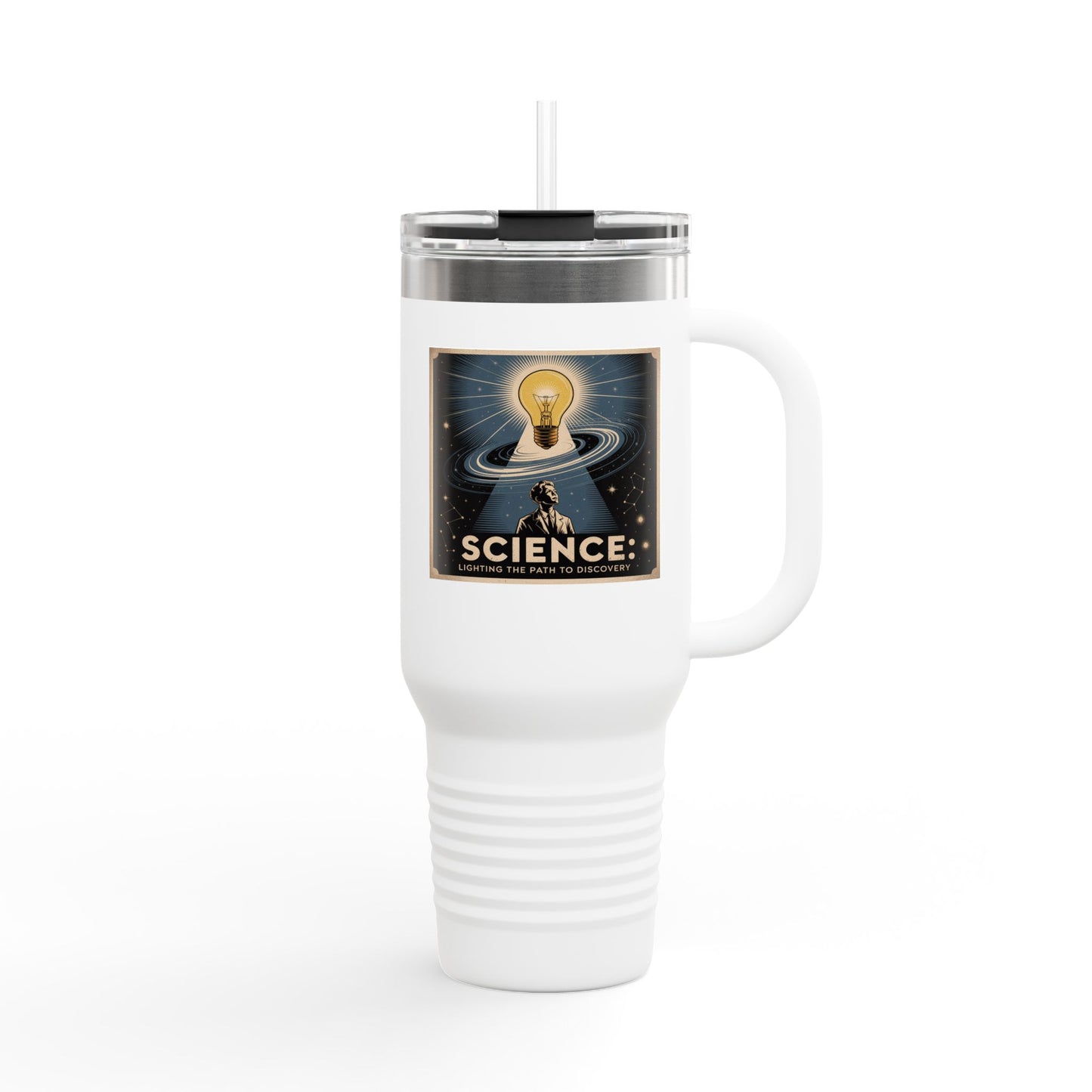 Science Lighting the Path to Discovery - 40oz Tumbler for Educators