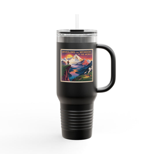 Unveiling the Wonders of the World - 40oz Tumbler for Educators