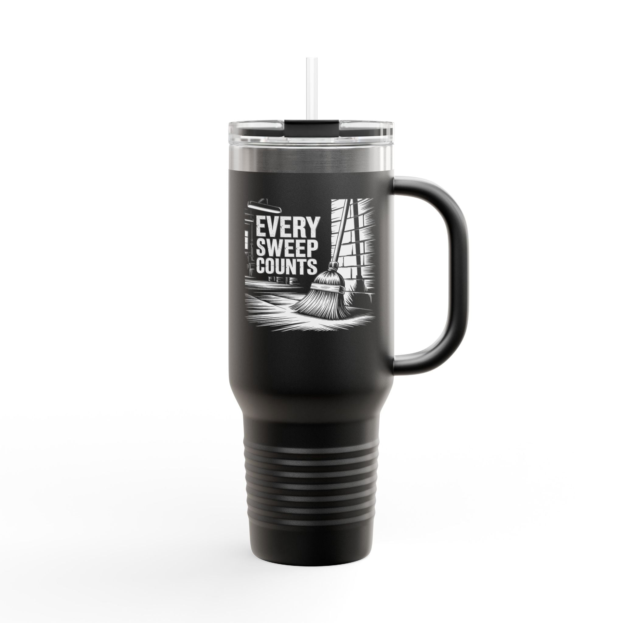 Every Sweep Counts - 40oz Tumbler for Educators