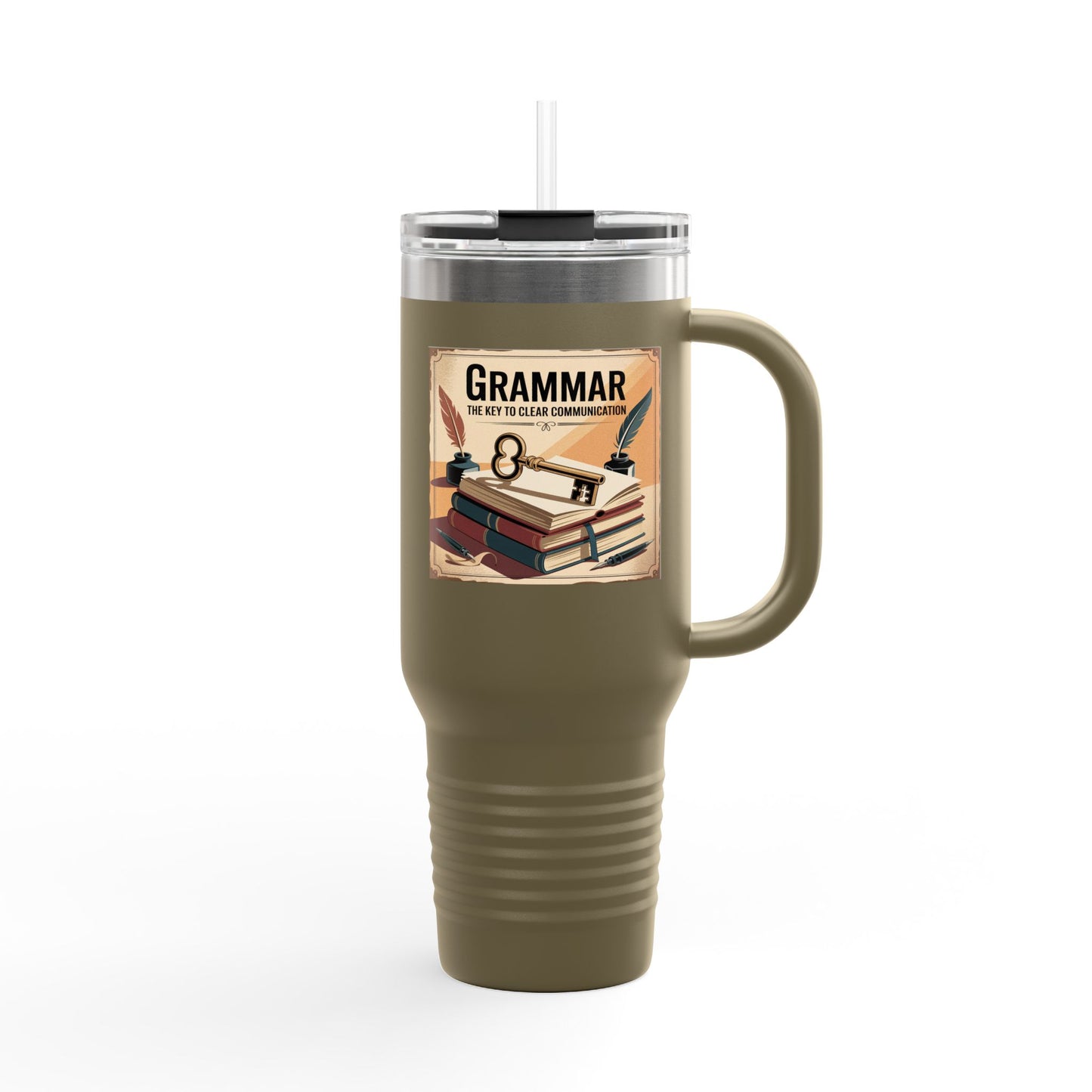 Grammar The Key to Clear Communication - 40oz Tumbler for Educators