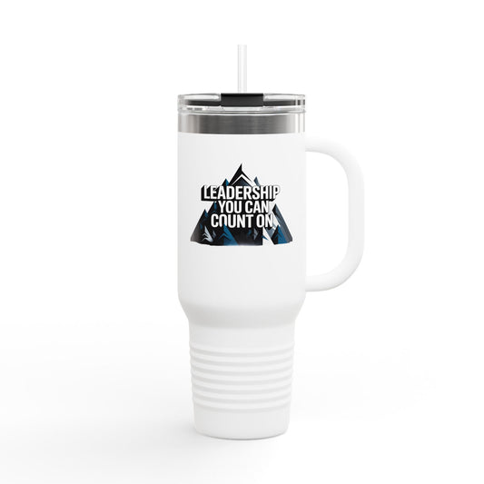 Leadership You Can Count On - 40oz Tumbler for Educators