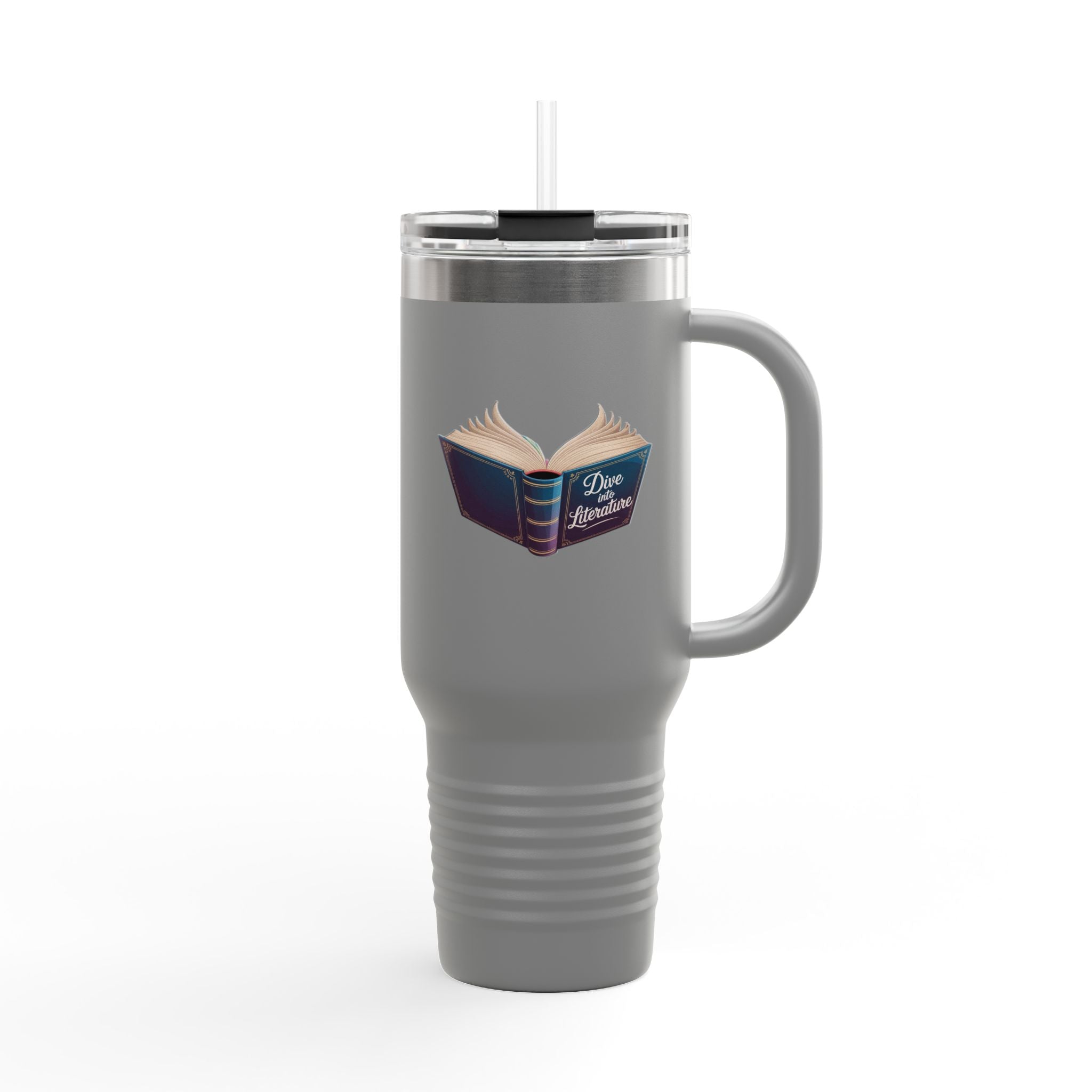 Dive Into Literature - 40oz Tumbler for Educators