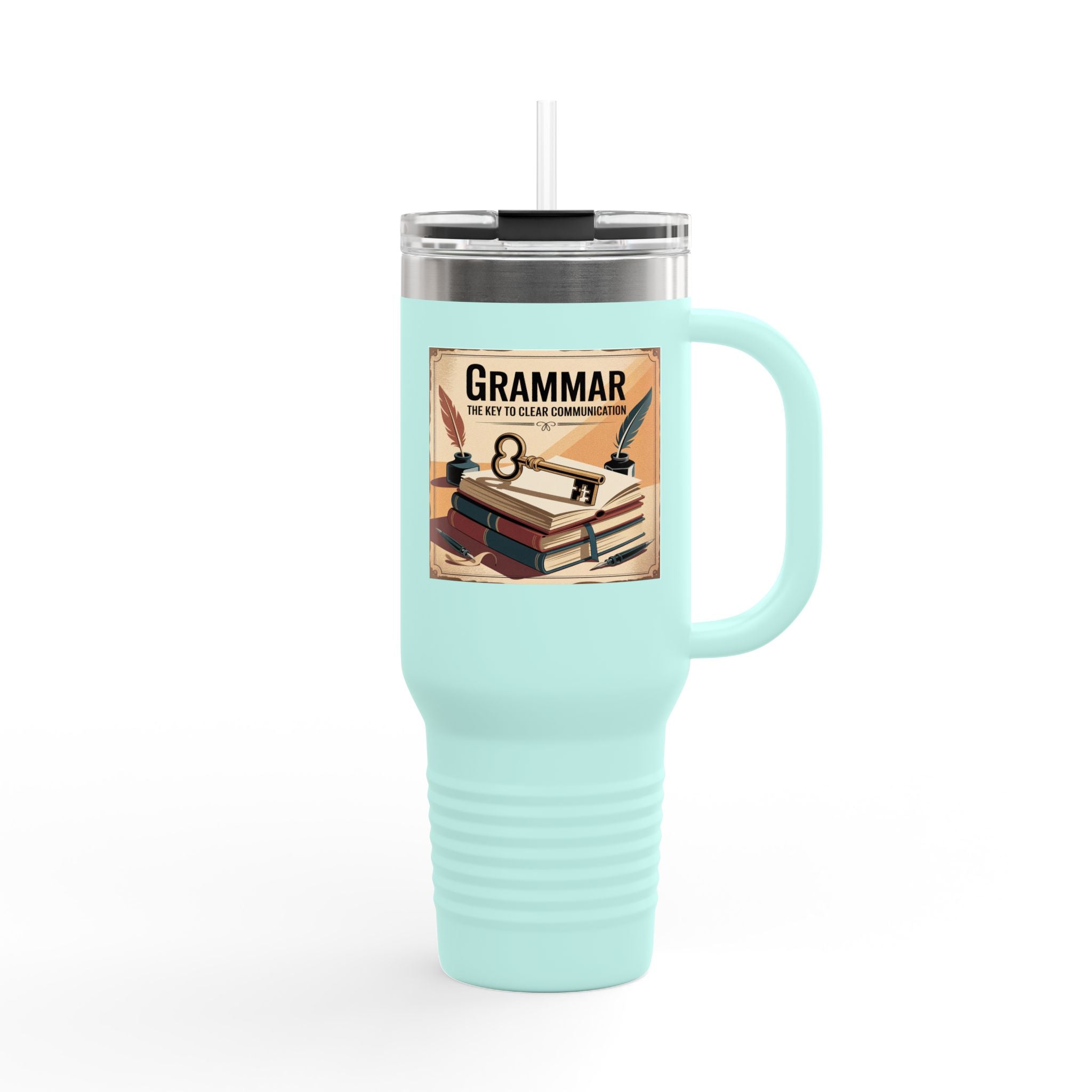 Grammar The Key to Clear Communication - 40oz Tumbler for Educators