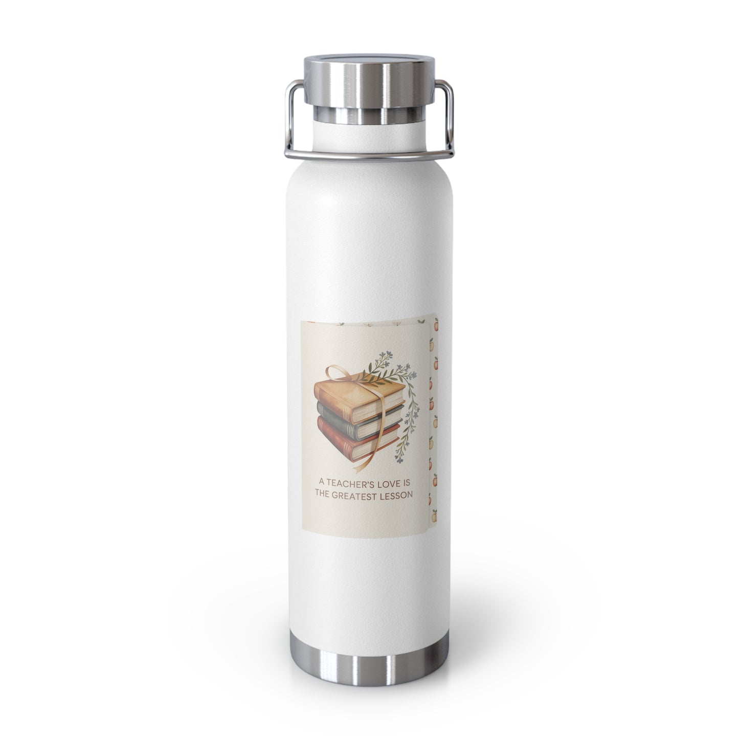 Teachers Love is the Greatest Lesson  -22oz Copper Teachers Tumbler