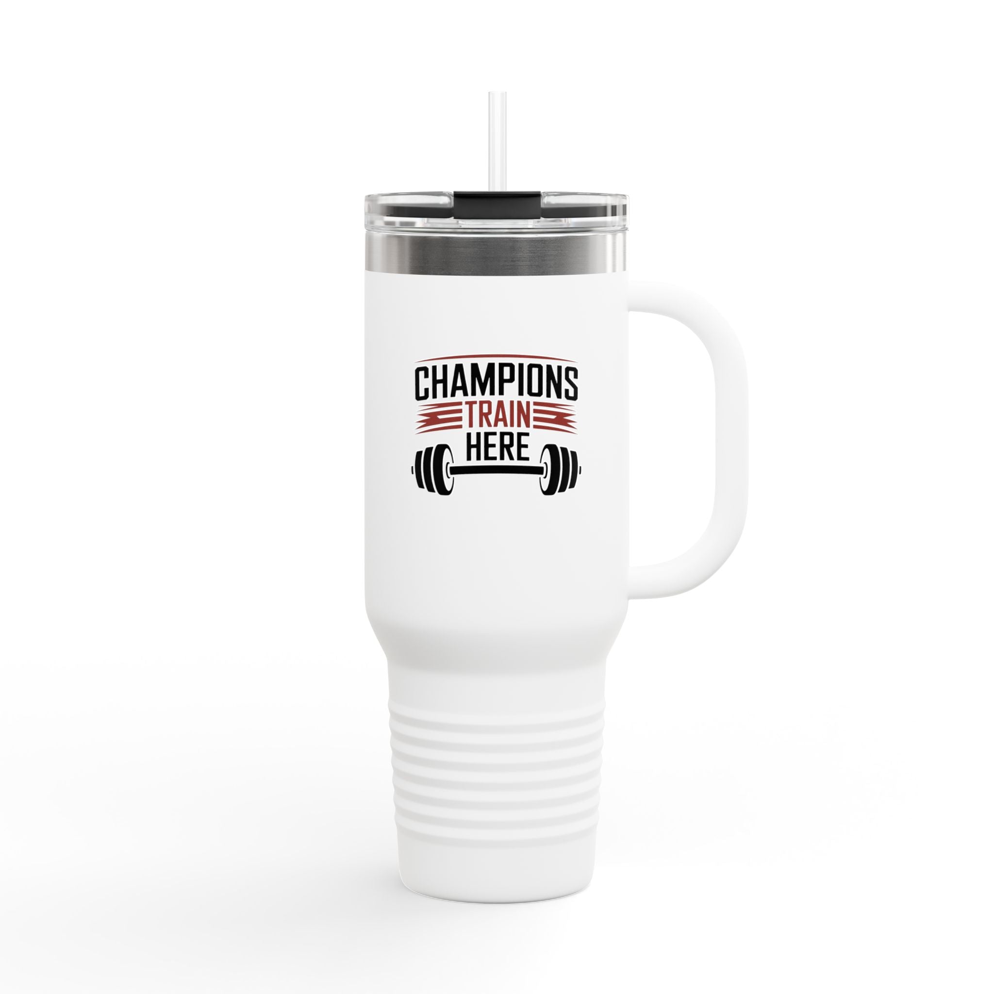 Champions Train Here - 40oz Tumbler for Educators