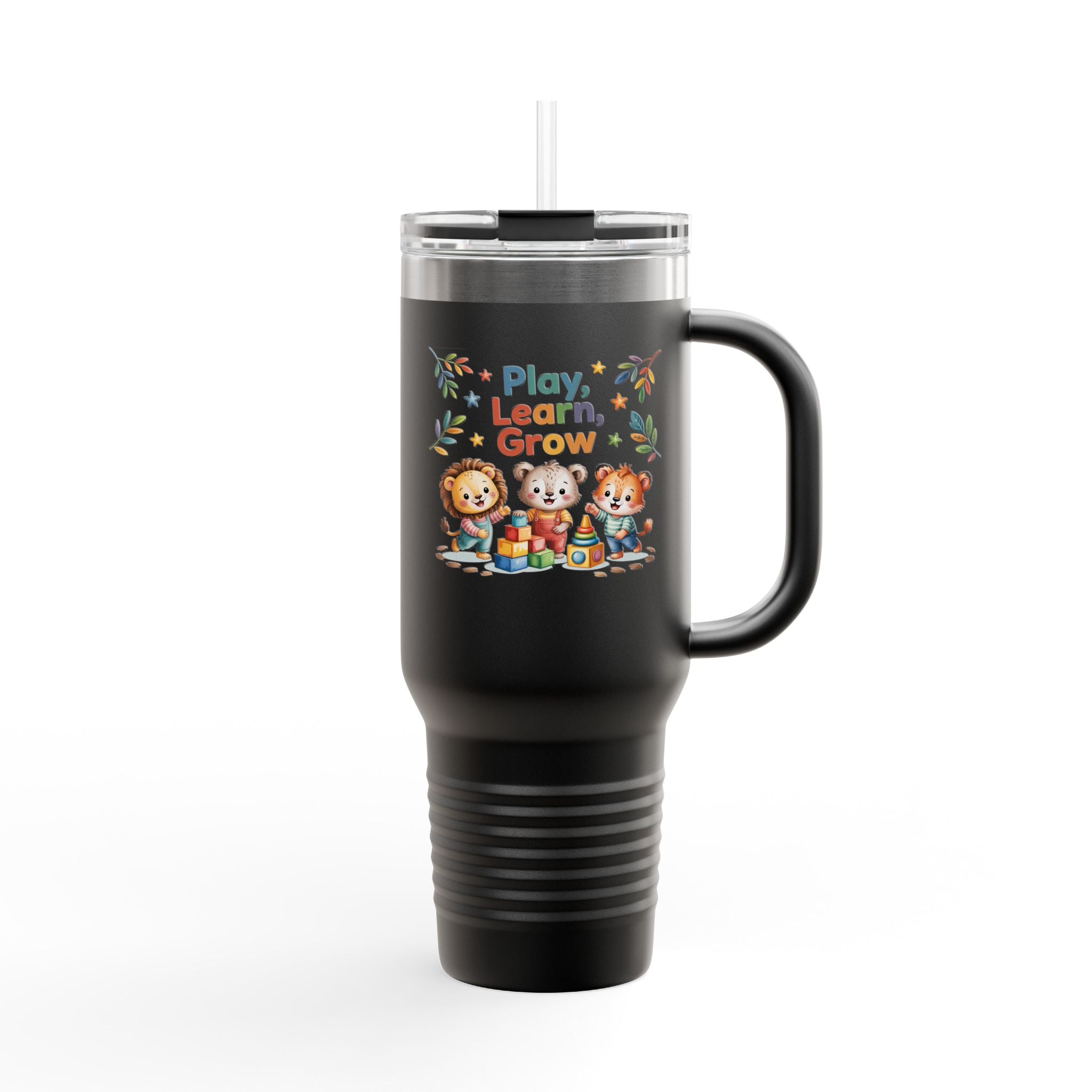 Play, Learn, Grow - 40oz Tumbler for Educators