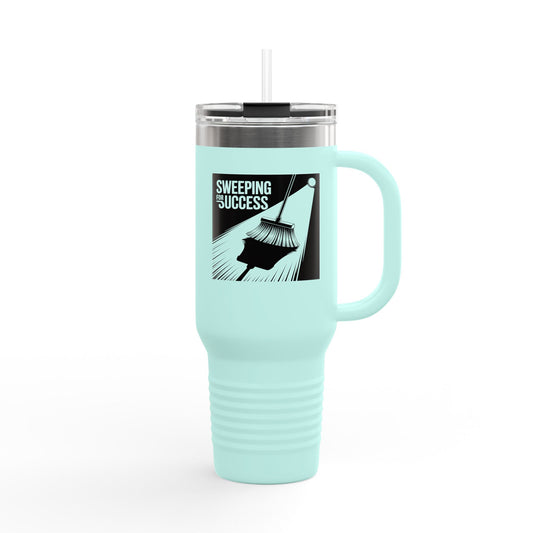 Sweeping for Success - 40oz Tumbler for Educators