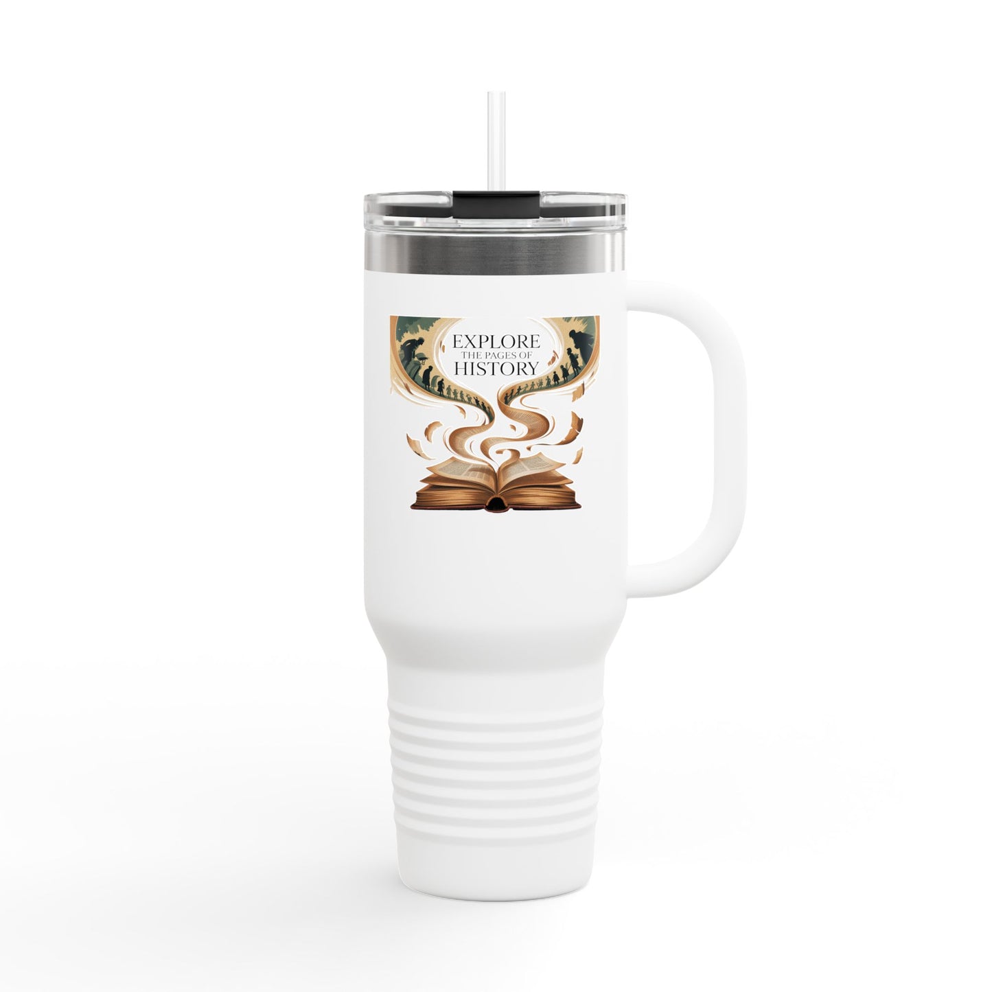 Explore the Pages of History - 40oz Tumbler for Educators