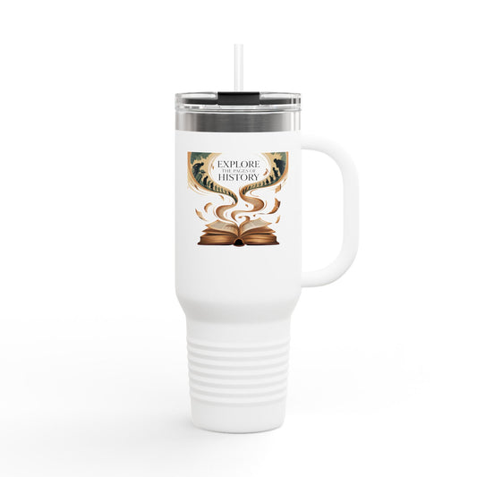 Explore the Pages of History - 40oz Tumbler for Educators