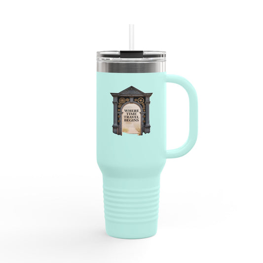 Where Time Travel Begins - 40oz Tumbler for Educators
