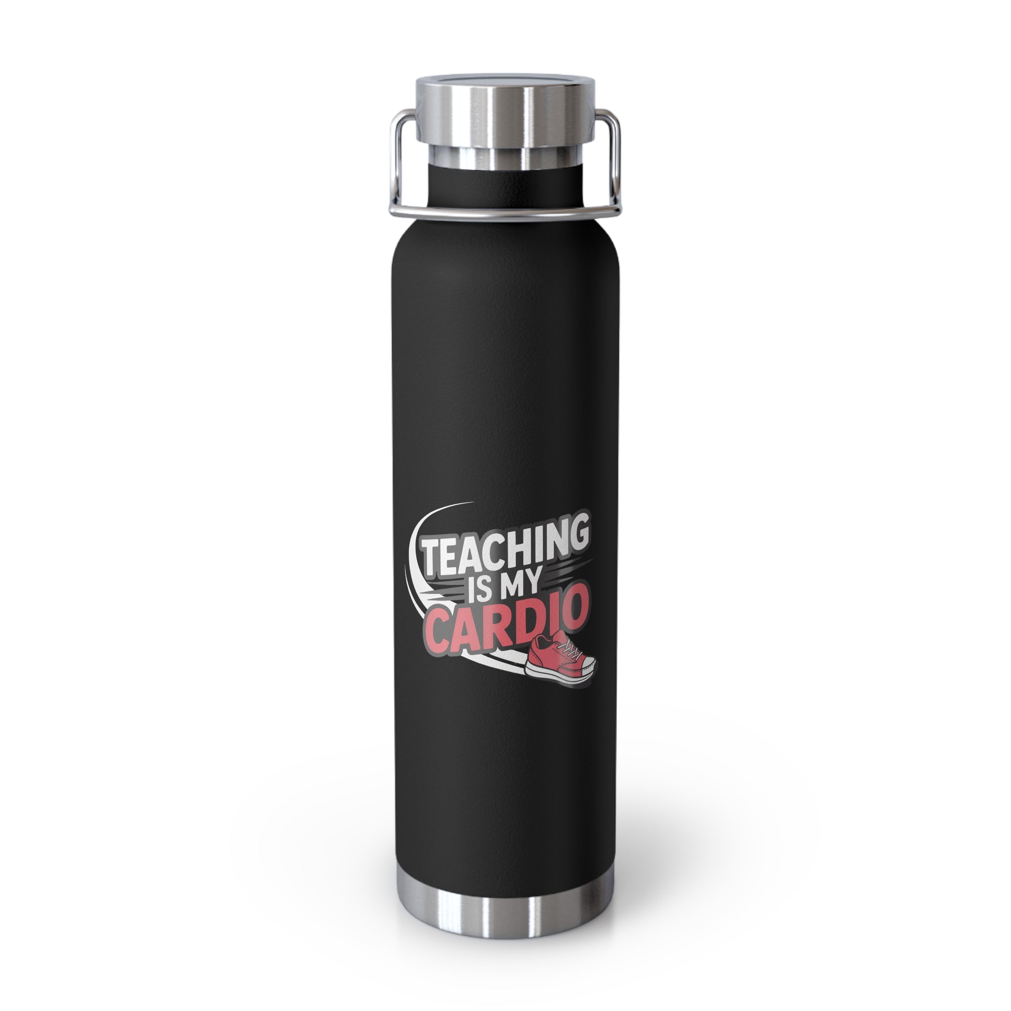 Teaching is My Cardio   -22oz Copper Teachers Tumbler