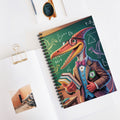 Cartoon Pteranodon  -  Lined Spiral Notebook