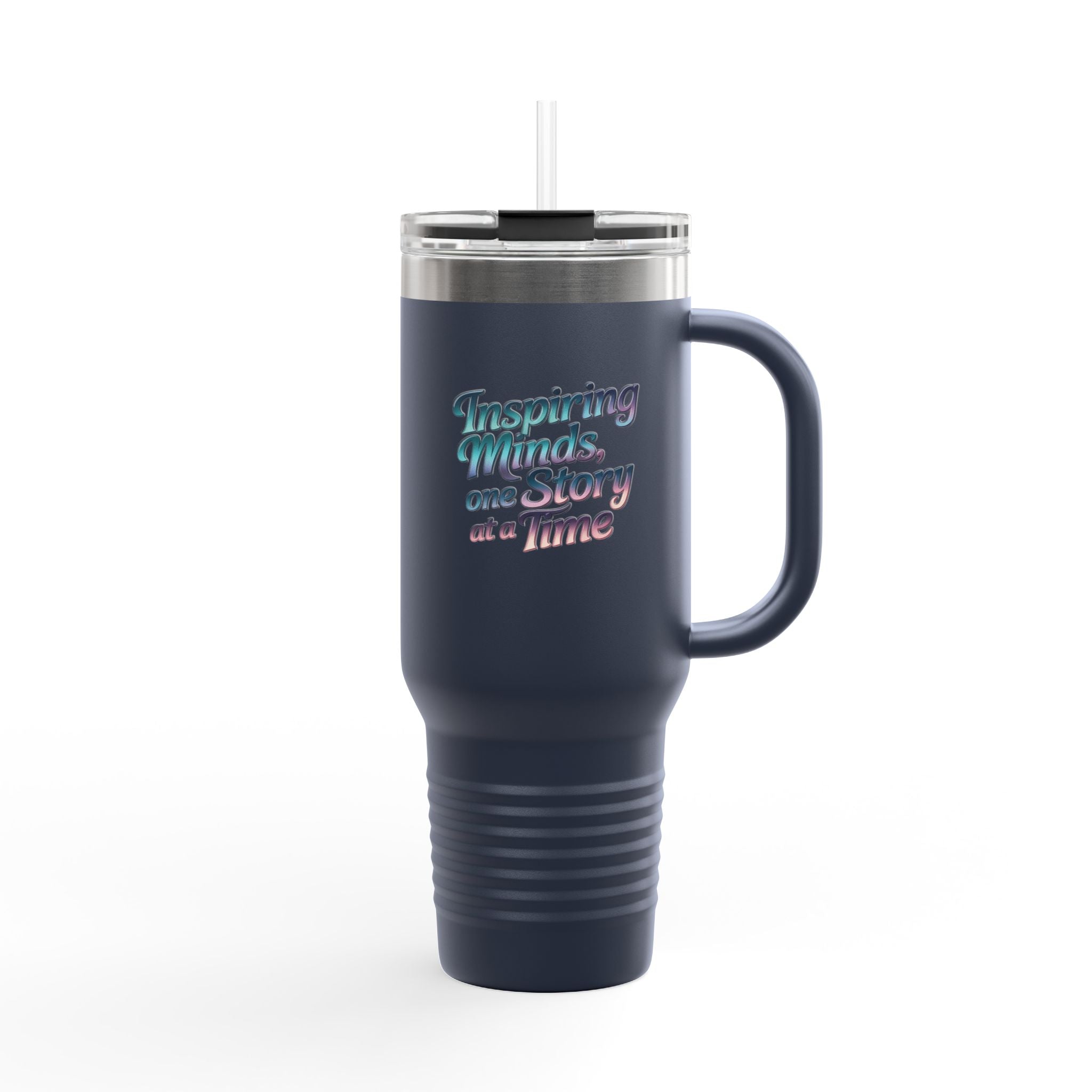 Inspiring Minds, One Story at a Time - 40oz Tumbler for Educators