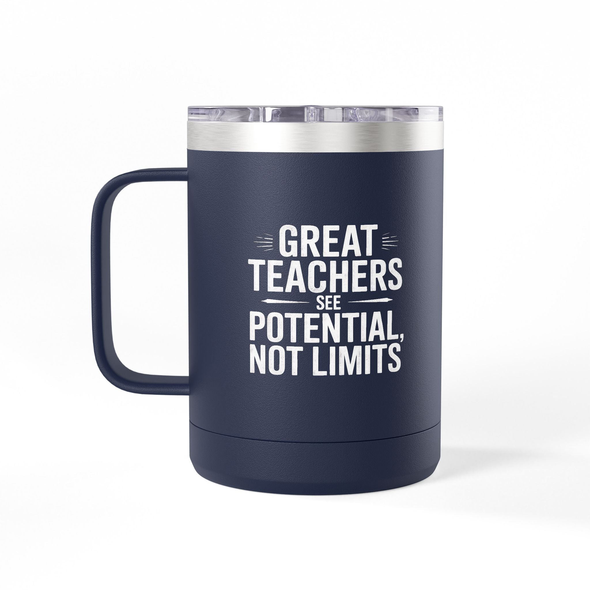 Great Teachers See Potential, Not Limits - 15oz Teacher Coffee Mug