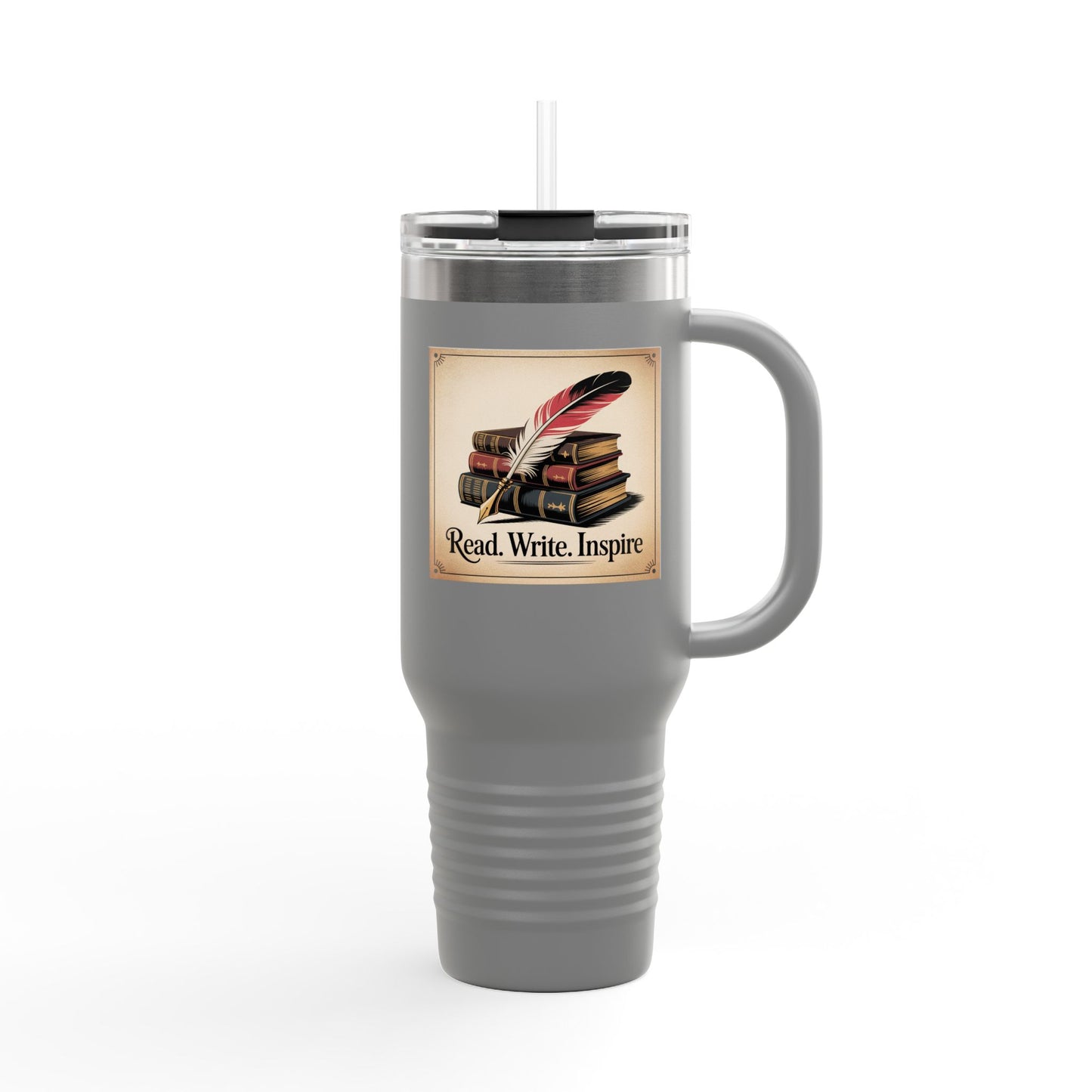 Read. Write. Inspire - 40oz Tumbler for Educators