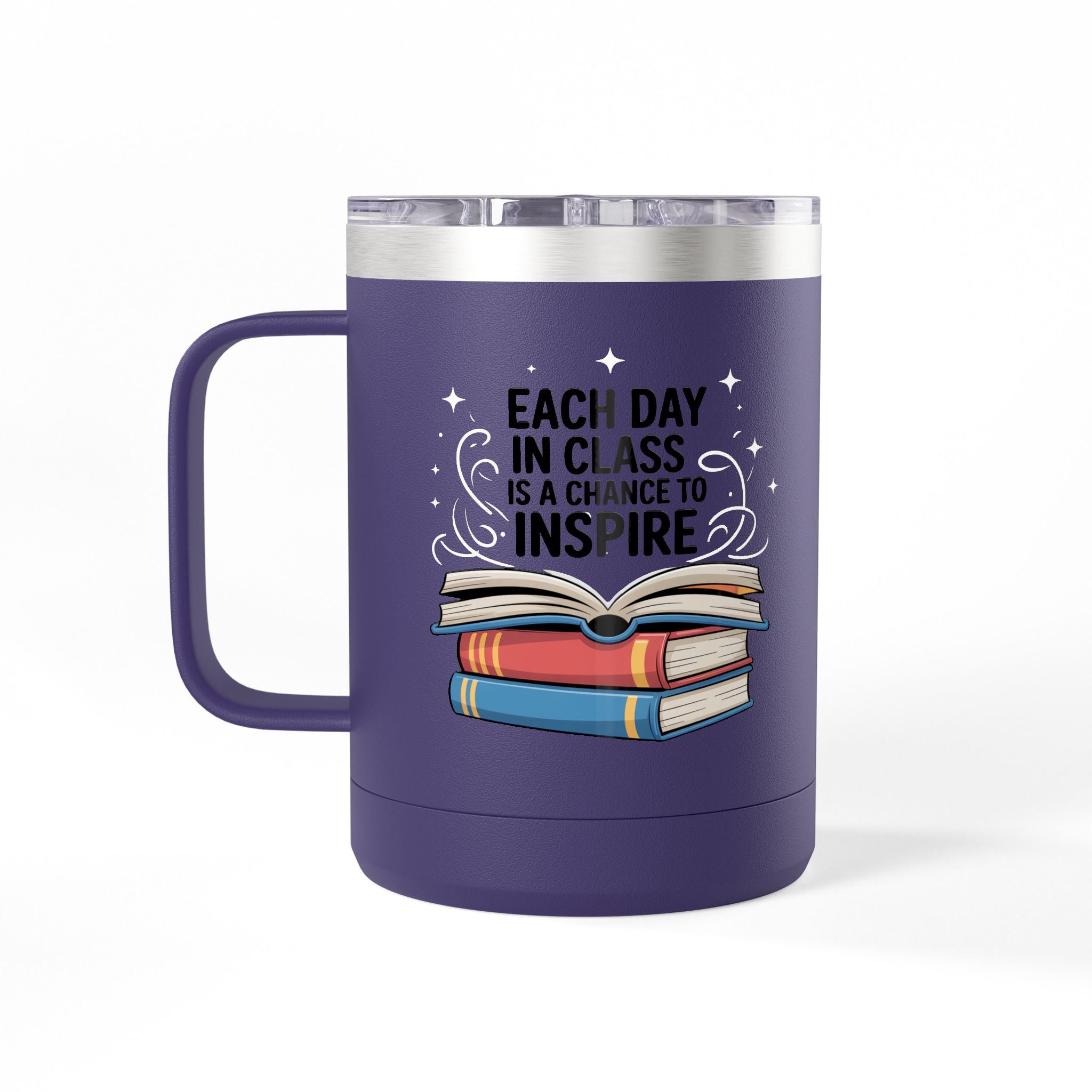 Each Day in Class is a Change to Inspire - 15oz Teacher Coffee Mug