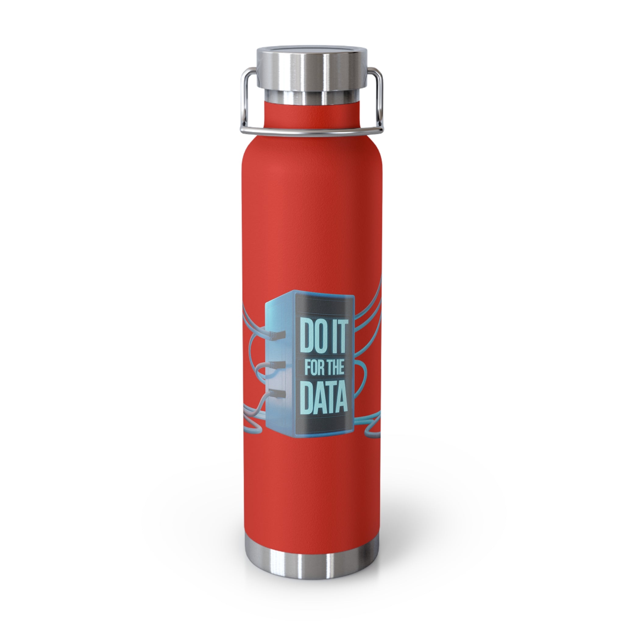Do IT for the Data -22oz Copper Teachers Tumbler