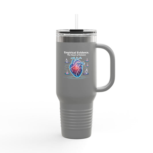 Empirical Evidence The Heart of Science - 40oz Tumbler for Educators