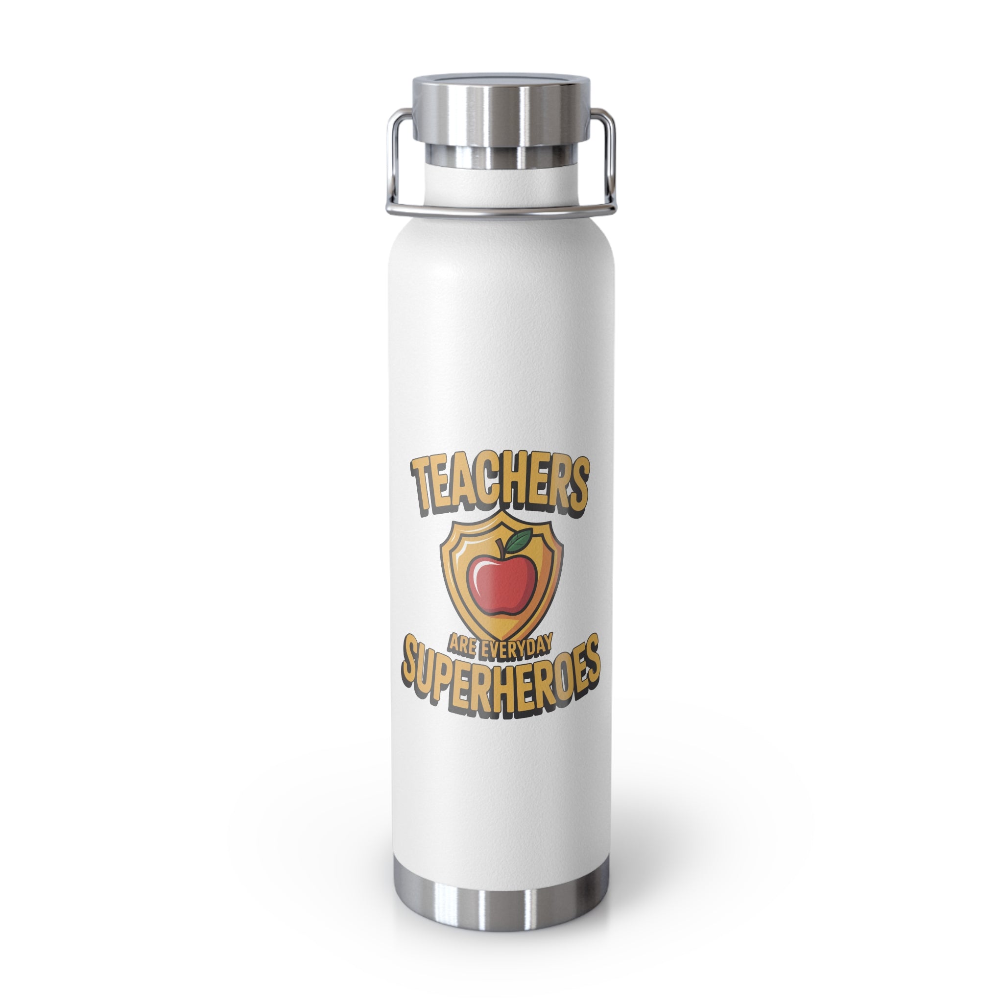 Teachers are Everyday Superheroes  -22oz Copper Teachers Tumbler