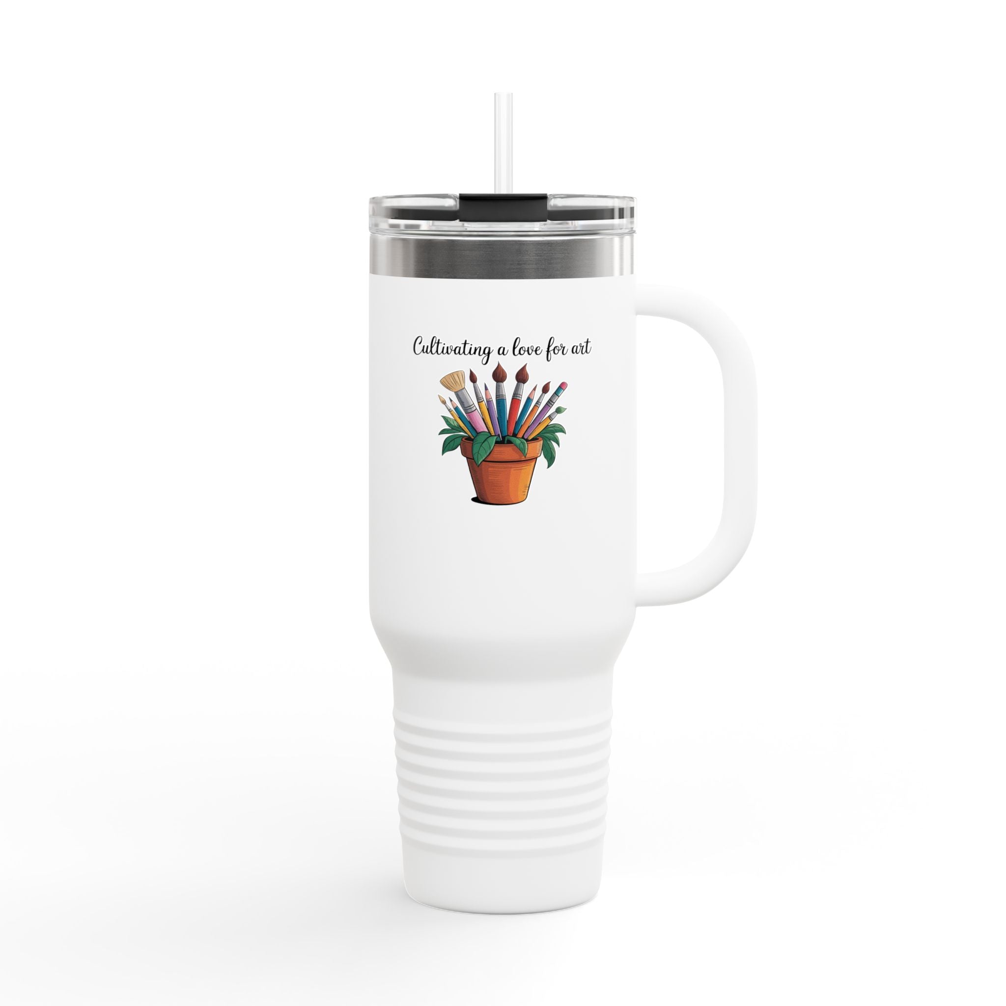 Cultivating a Love for Art - 40oz Tumbler for Educators