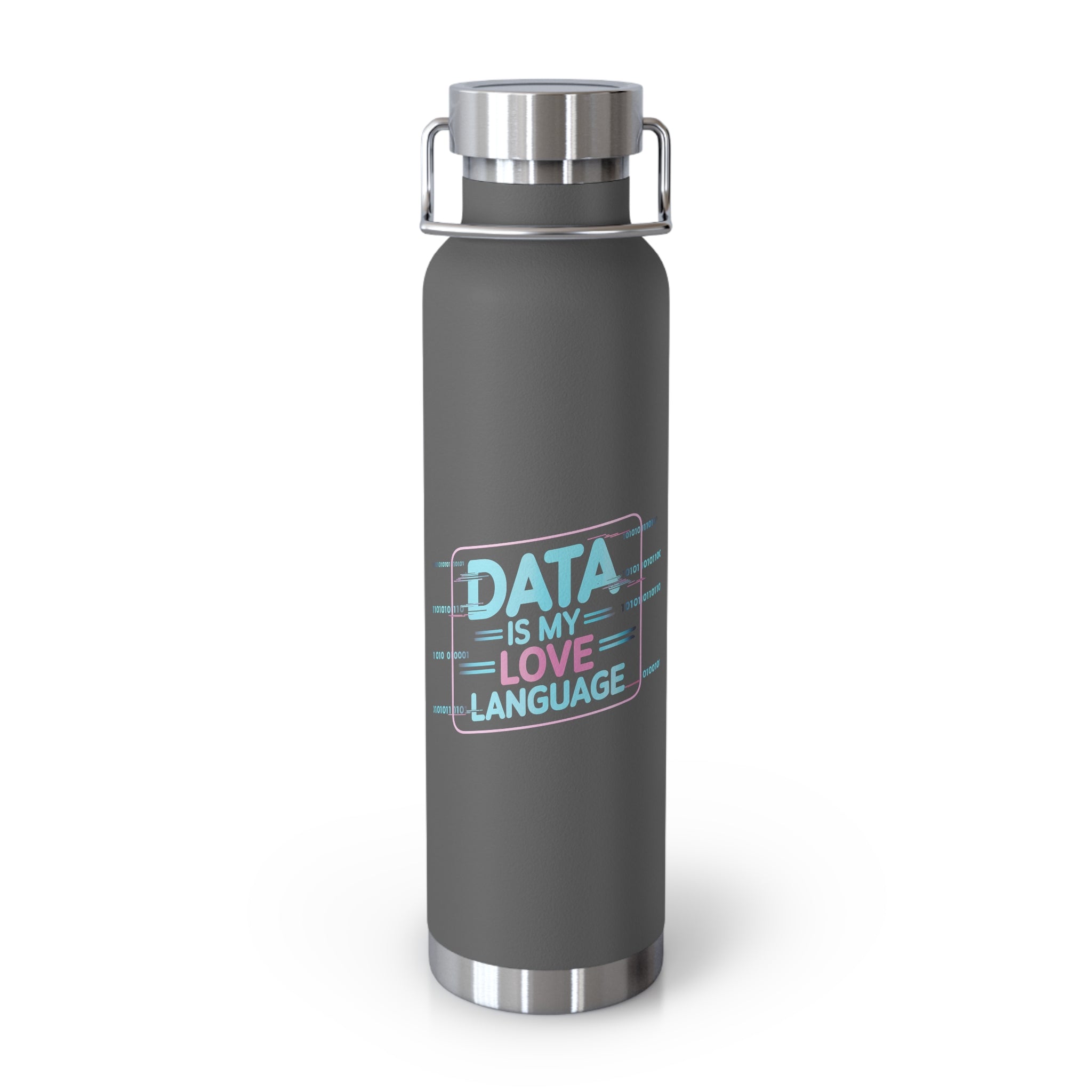 Data is my Love Language -22oz Copper Teachers Tumbler